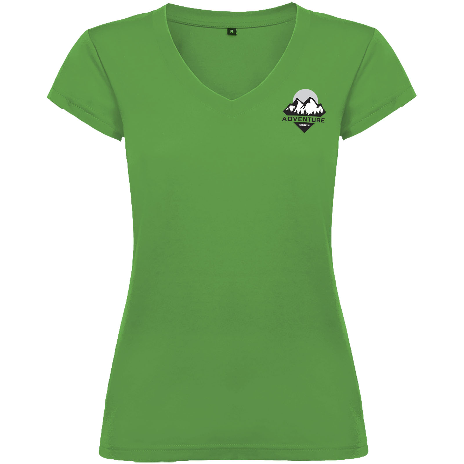 Roly T-shirt de 155 g/m² Victoria à col en V et manches courtes pour femme