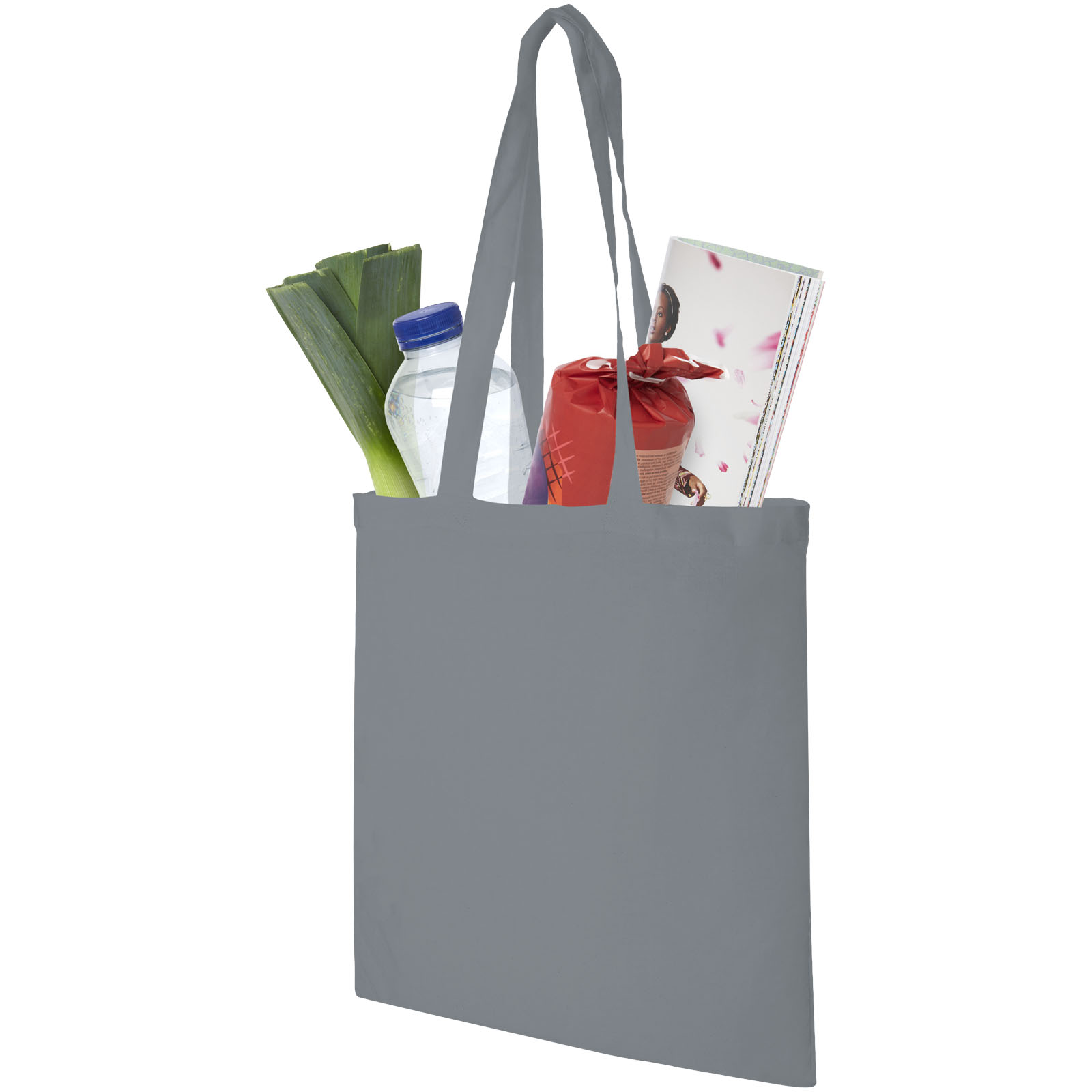Sac shopping coton Madras 140 gr/m² 7L