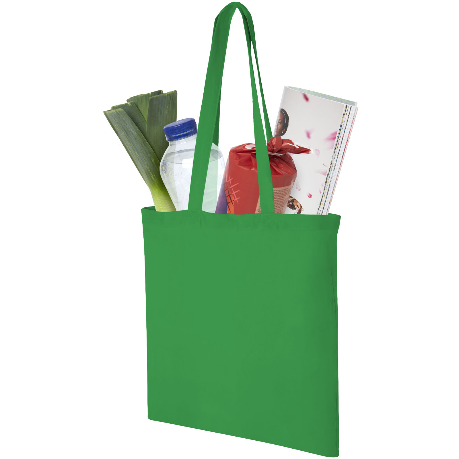 Sac shopping coton Madras 140 gr/m² 7L