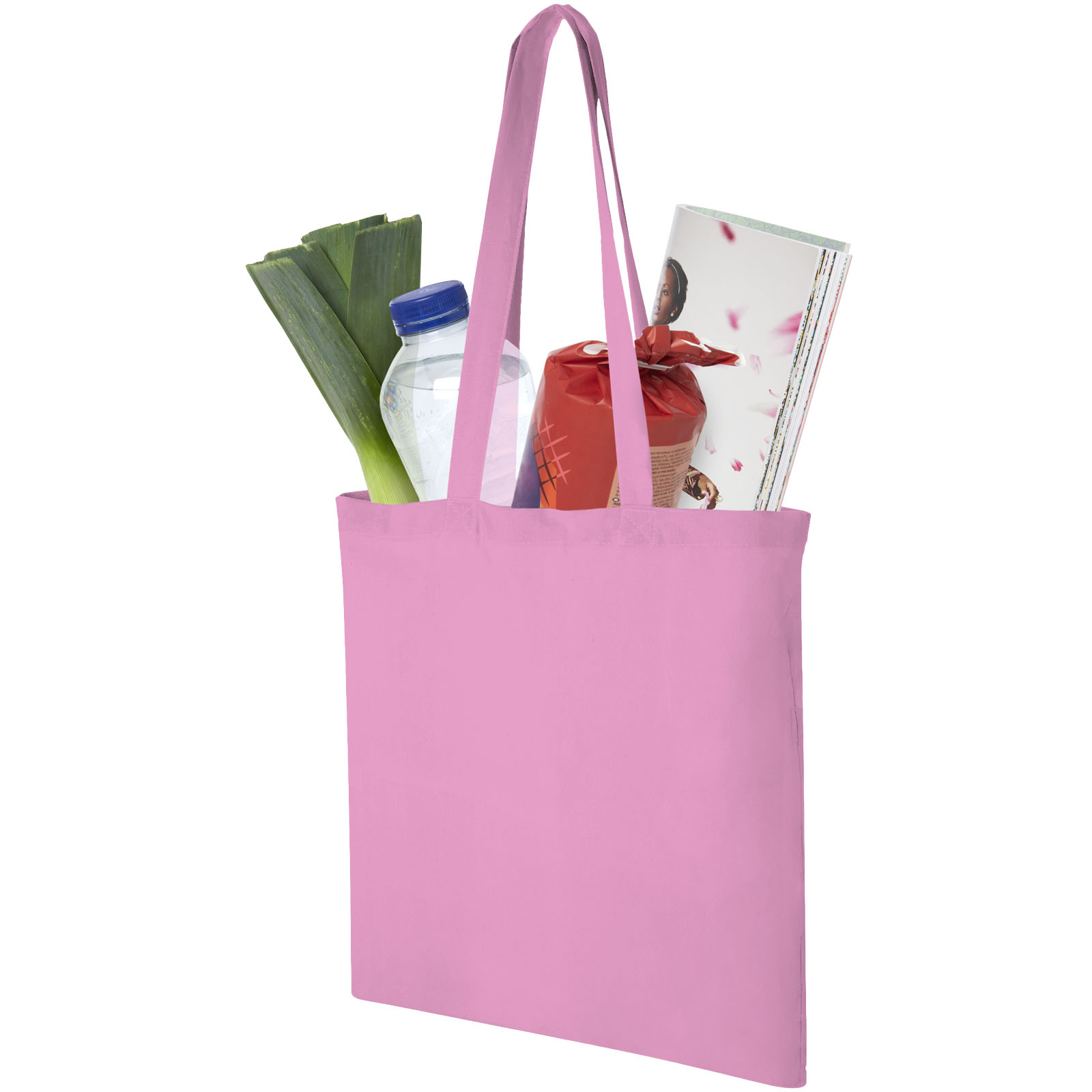 Sac shopping coton Madras 140 gr/m² 7L