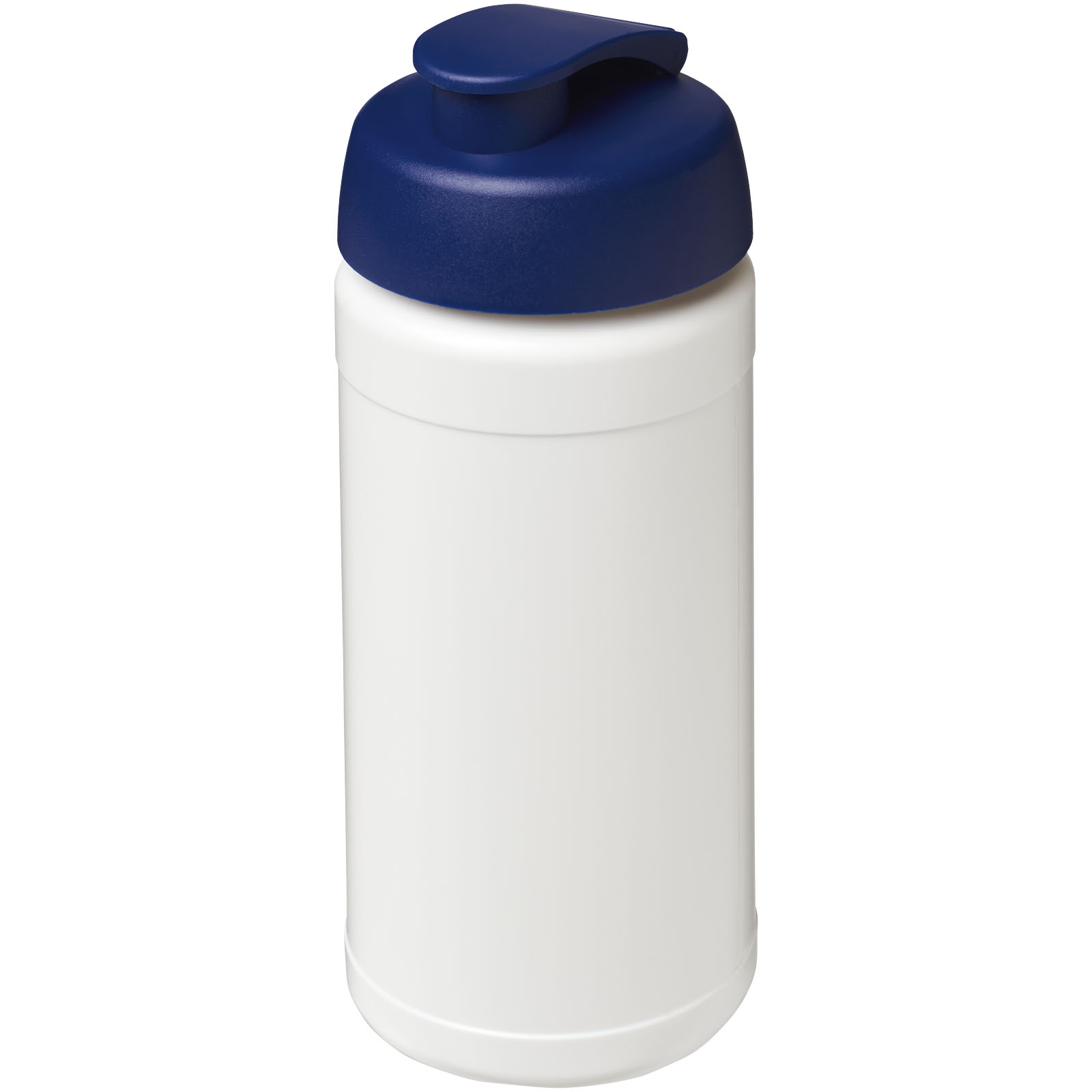 Bouteille de sport Baseline de 500 ml recyclée avec couvercle rabattable