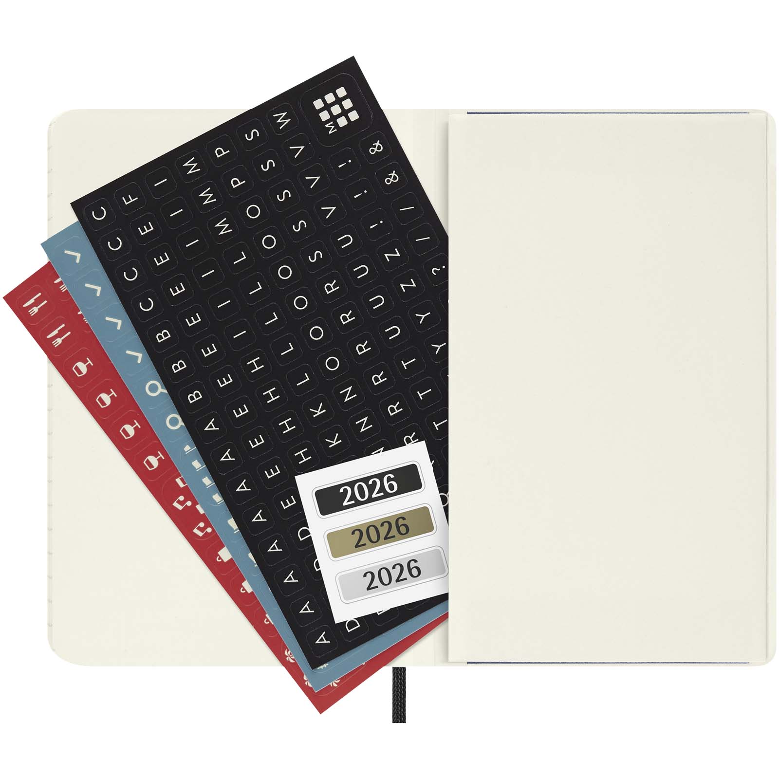 Agenda de poche hebdomadaire 12 mois Moleskine à couverture souple