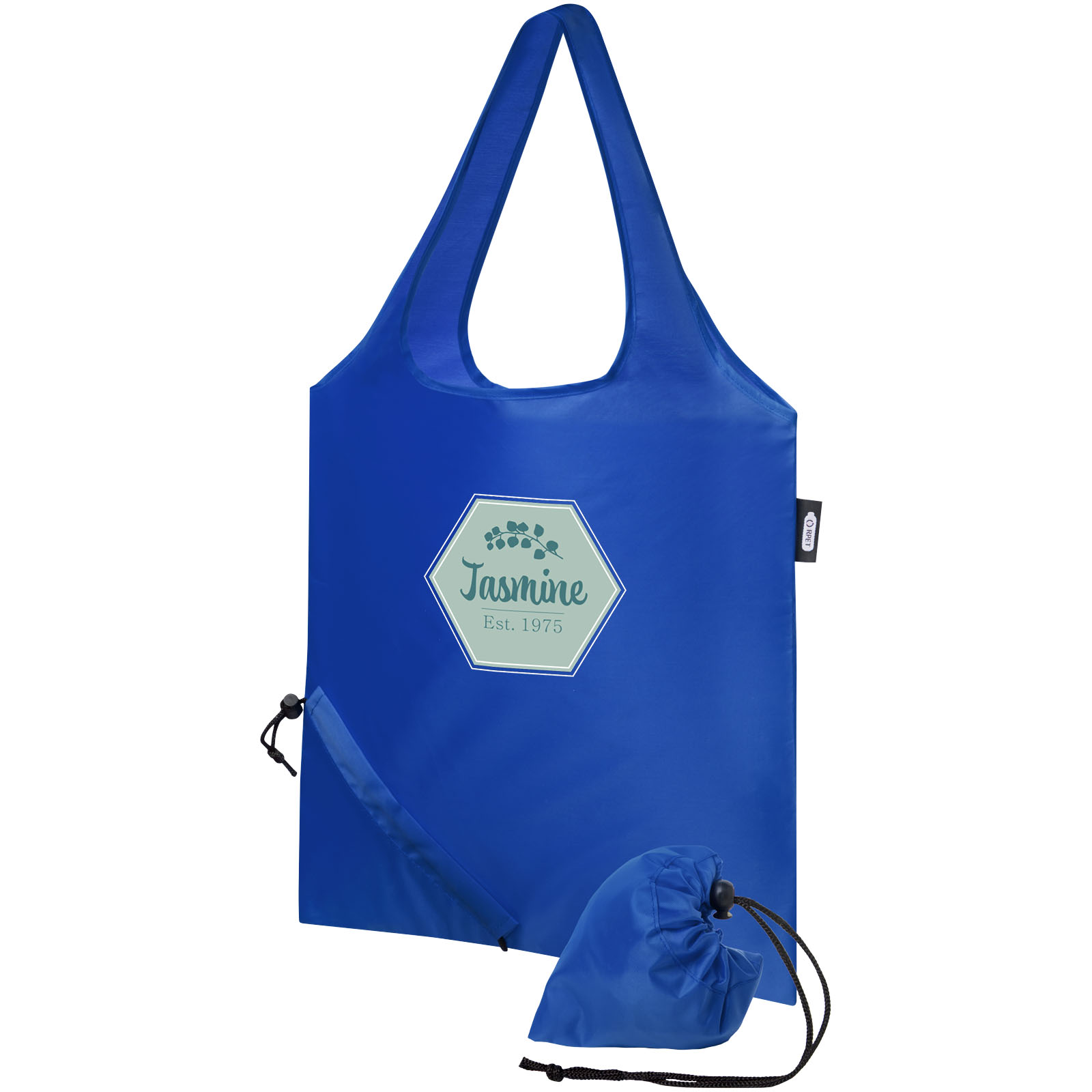 Sac shopping pliable Sabia en PET recyclé 7L