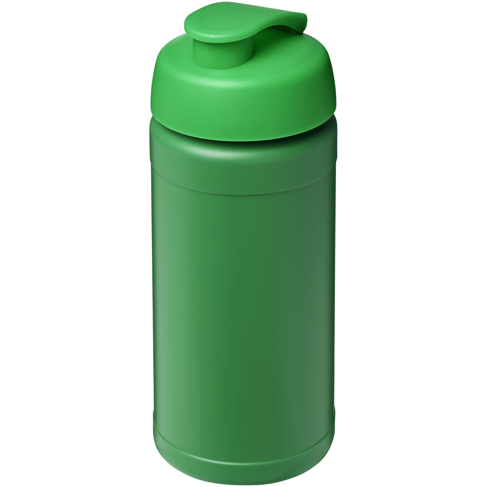 Bouteille de sport Baseline de 500 ml recyclée avec couvercle rabattable