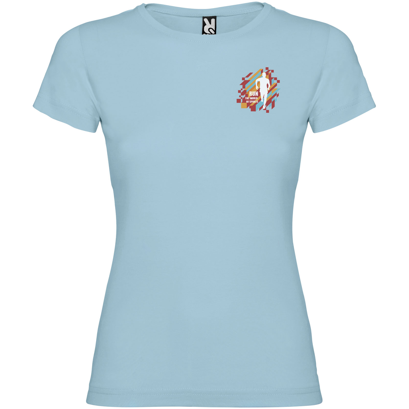 Roly T-shirt de 155 g/m² Jamaica à manches courtes pour femme