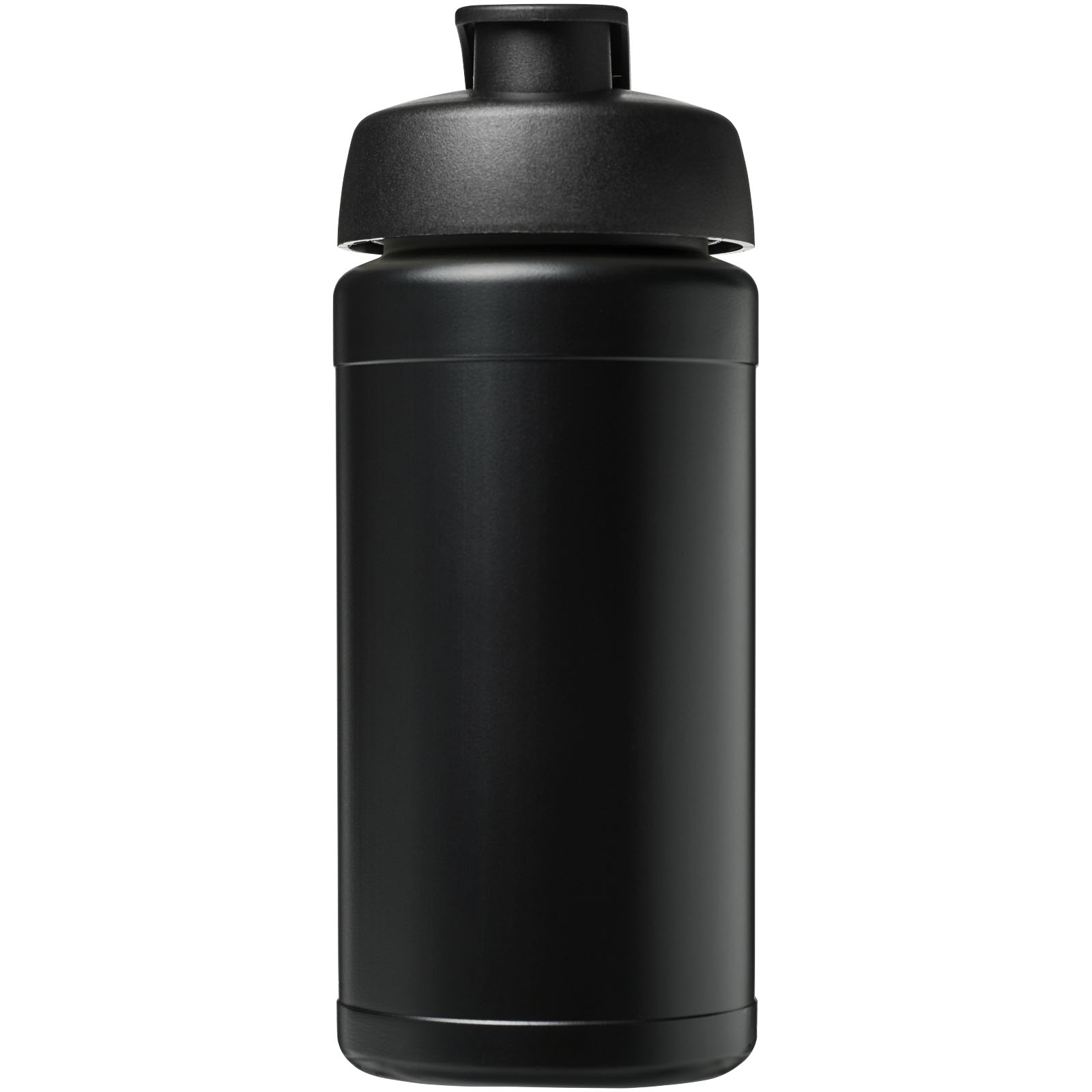 Bouteille de sport Baseline de 500 ml recyclée avec couvercle rabattable