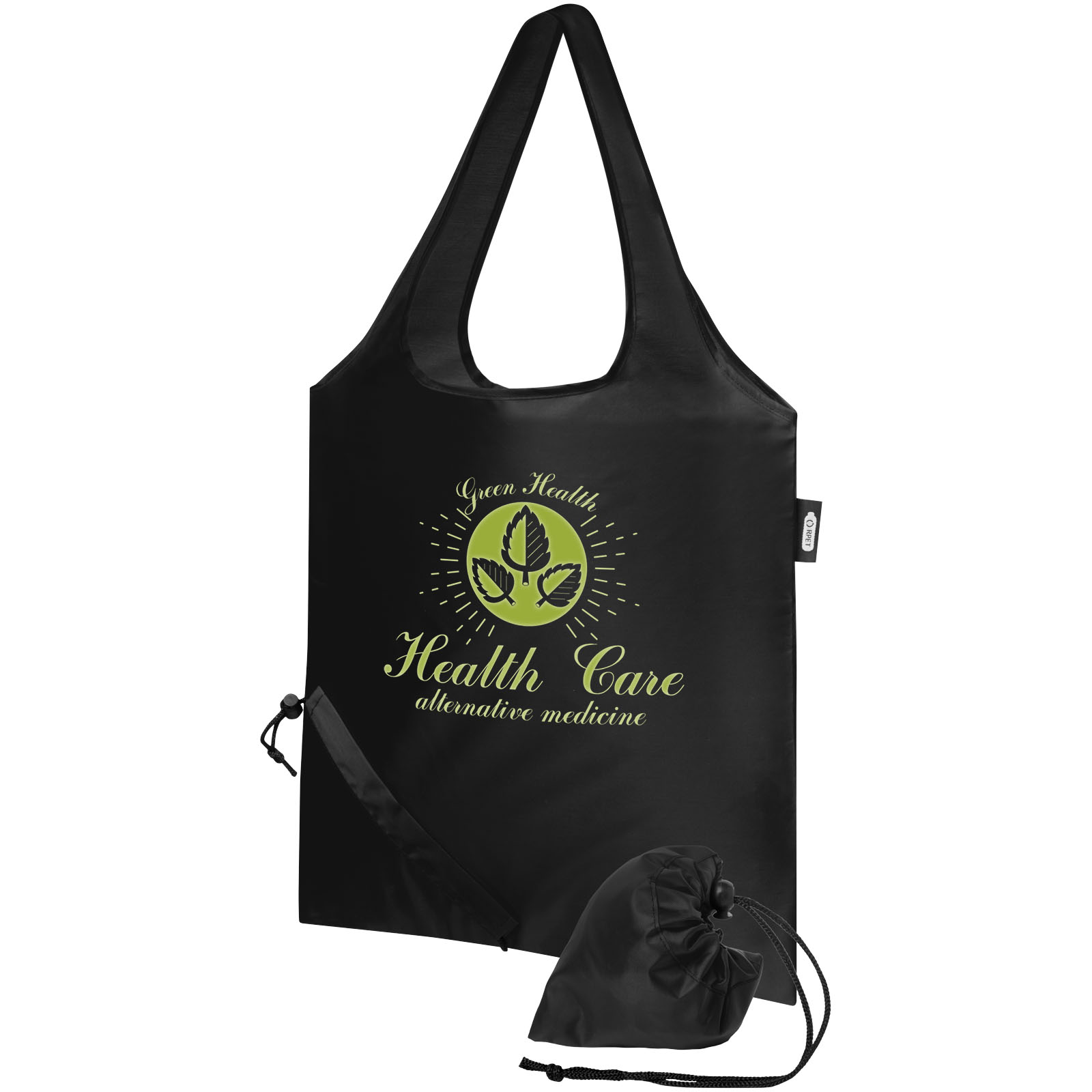 Sac shopping pliable Sabia en PET recyclé 7L