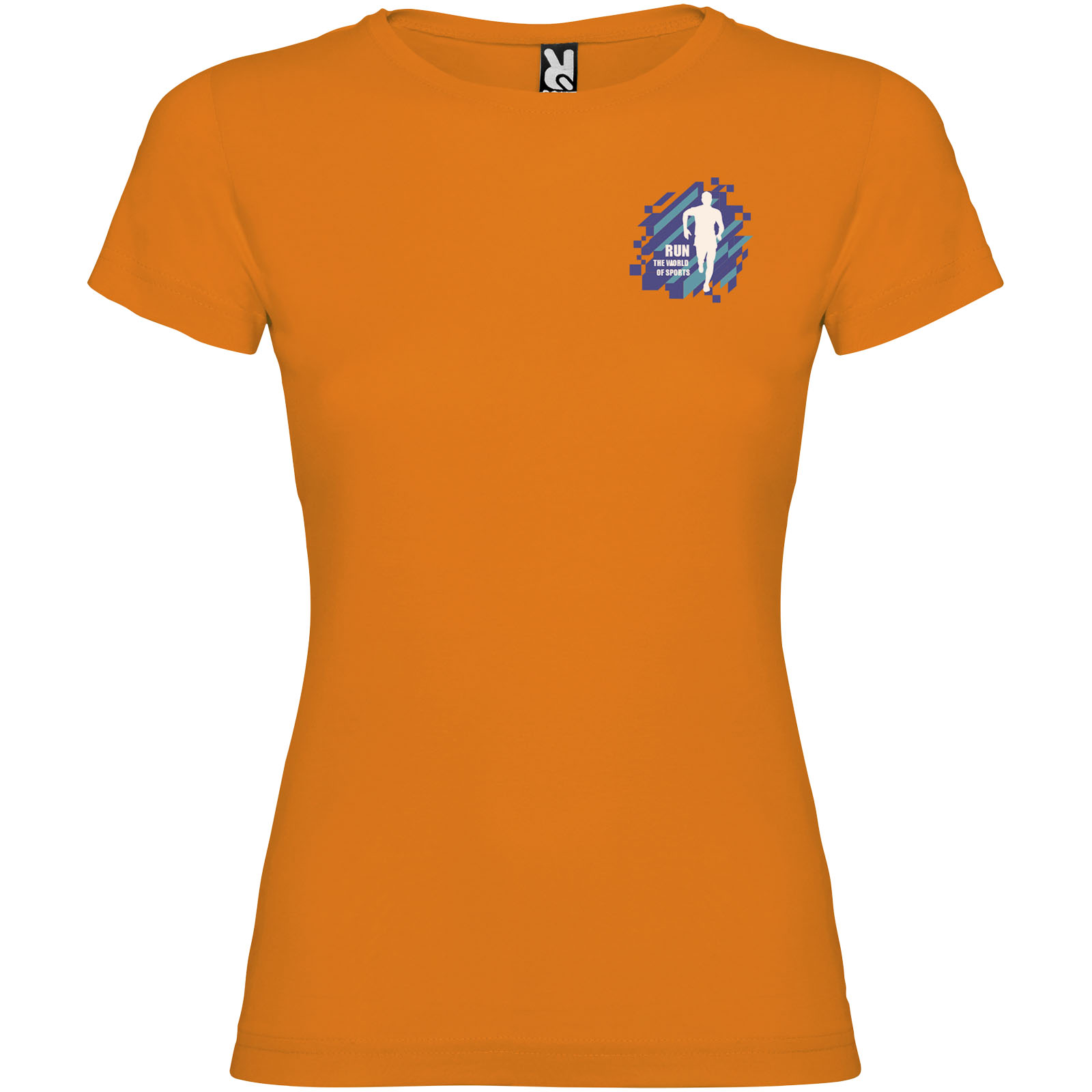 Roly T-shirt de 155 g/m² Jamaica à manches courtes pour femme