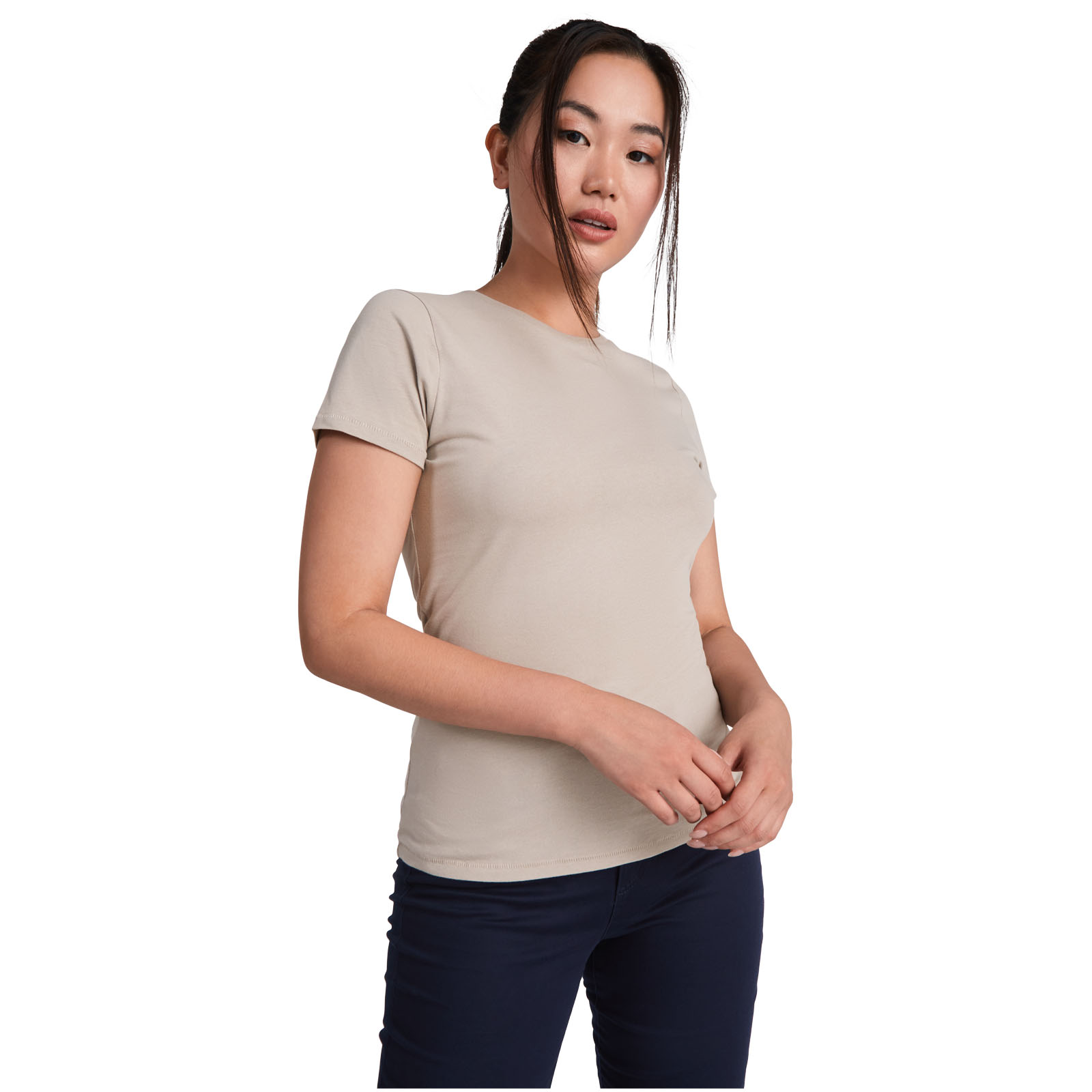 Roly T-shirt de 160 g/m² Golden à manches courtes pour femme