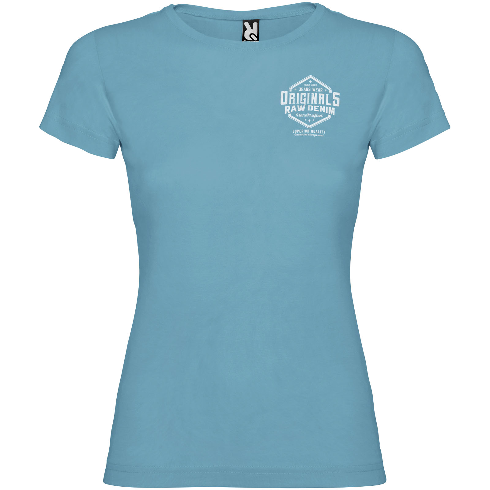 Roly T-shirt de 155 g/m² Jamaica à manches courtes pour femme