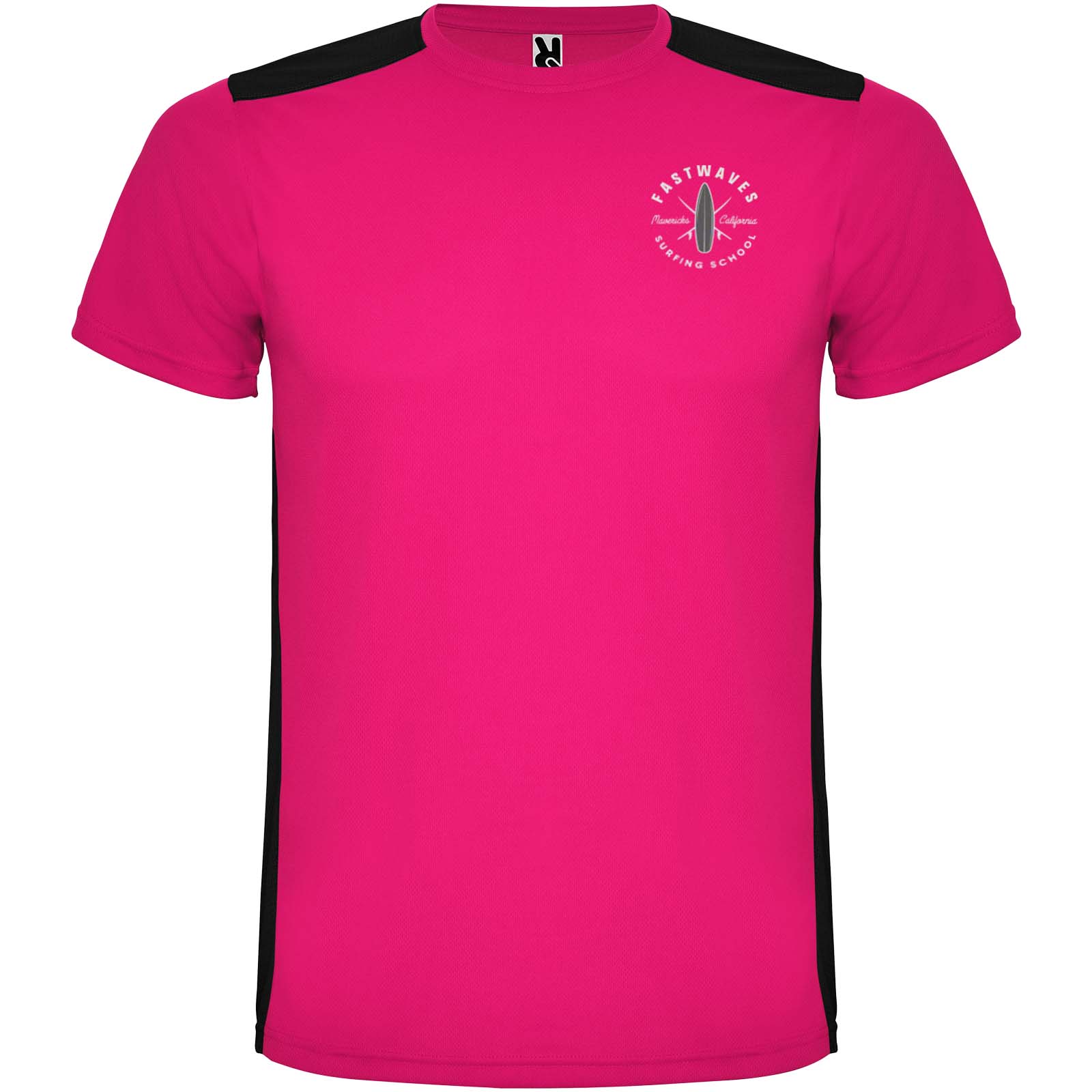 Roly T-shirt de sport de 130 g/m² Detroit à manches courtes pour enfant