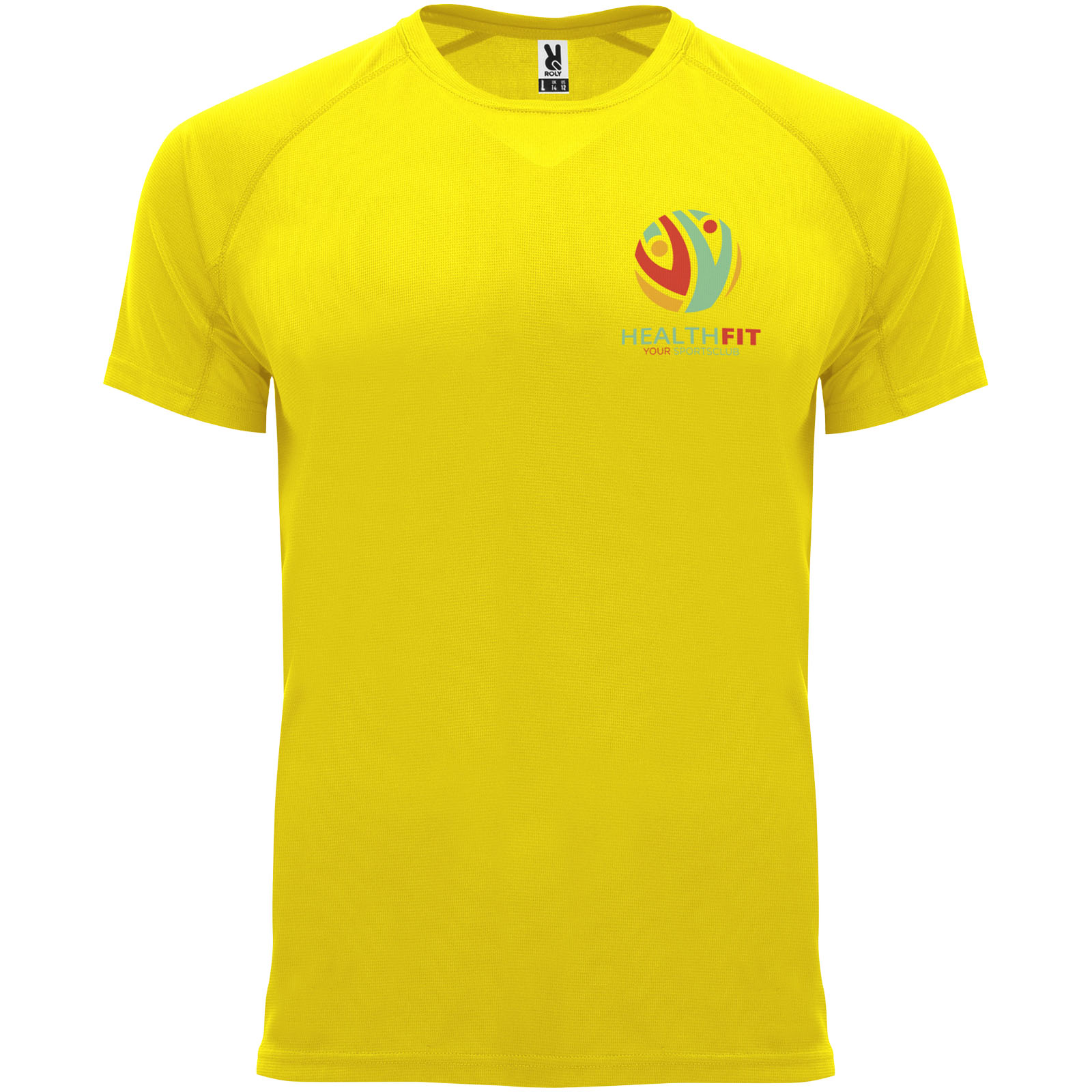 Roly T-shirt de 135 g/m² Bahrain en maille piquée à manches courtes pour homme