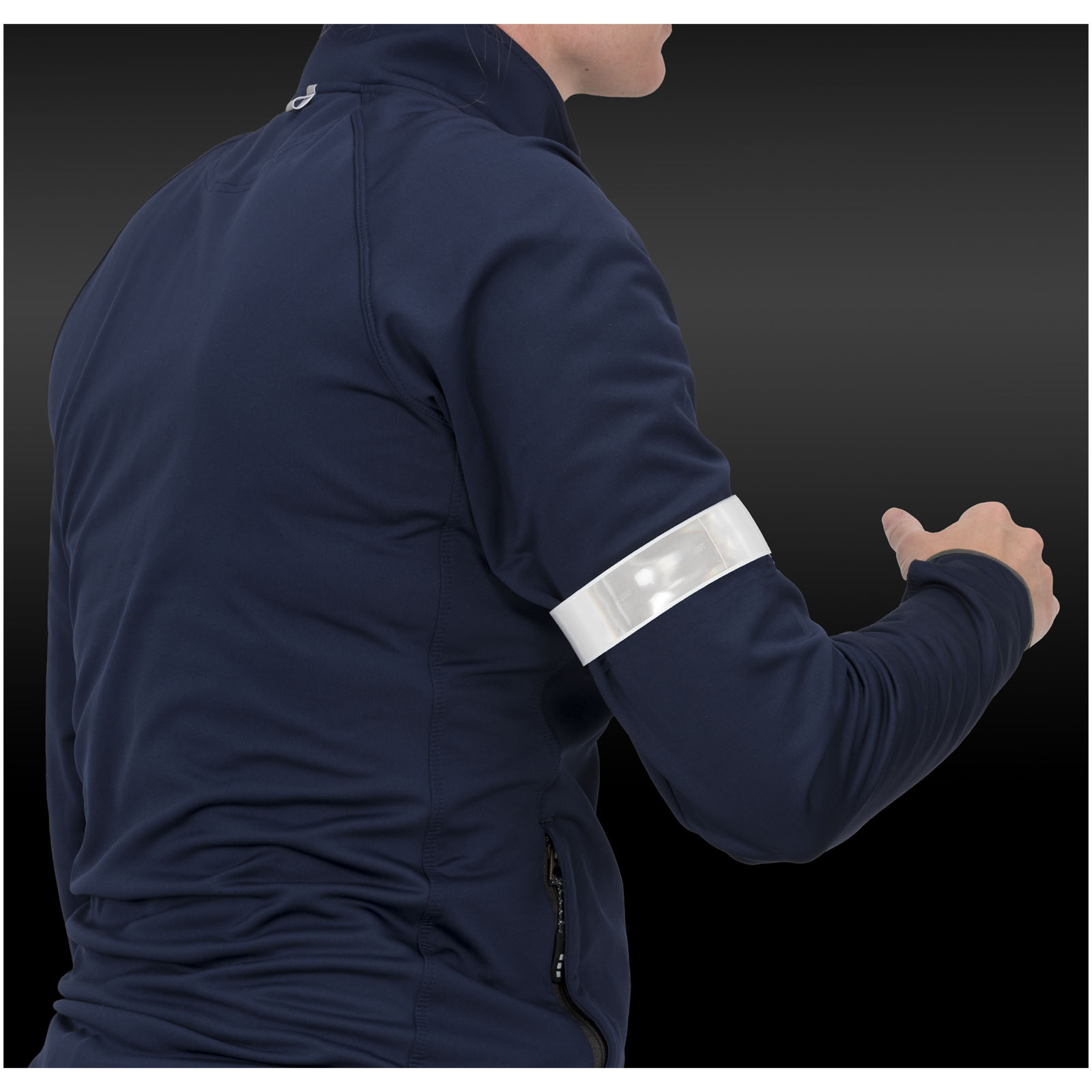 Brassard slap réfléchissant de sécurité Johan 38 cm RFX™ en PVC