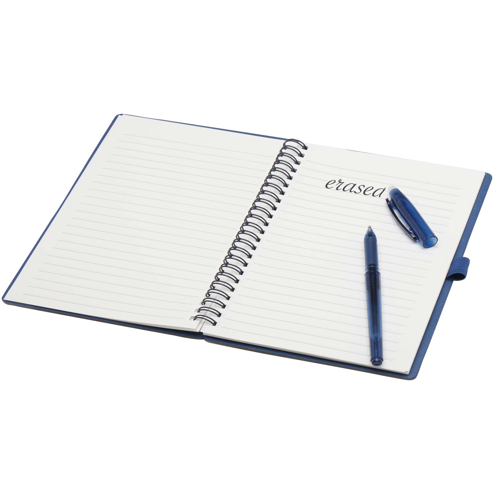 Carnet A5 à couverture souple réutilisable et parure de stylos Slate (encre noire)