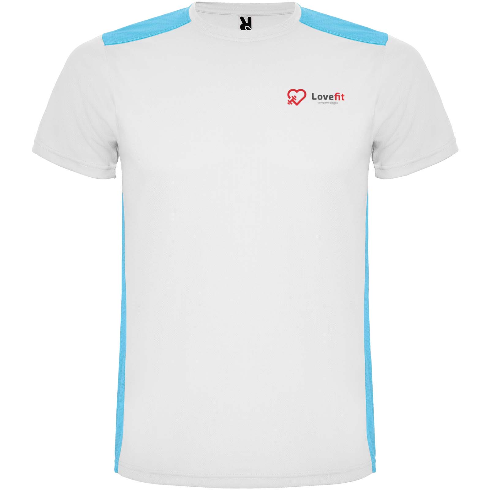 Roly T-shirt de sport de 130 g/m² Detroit à manches courtes pour enfant