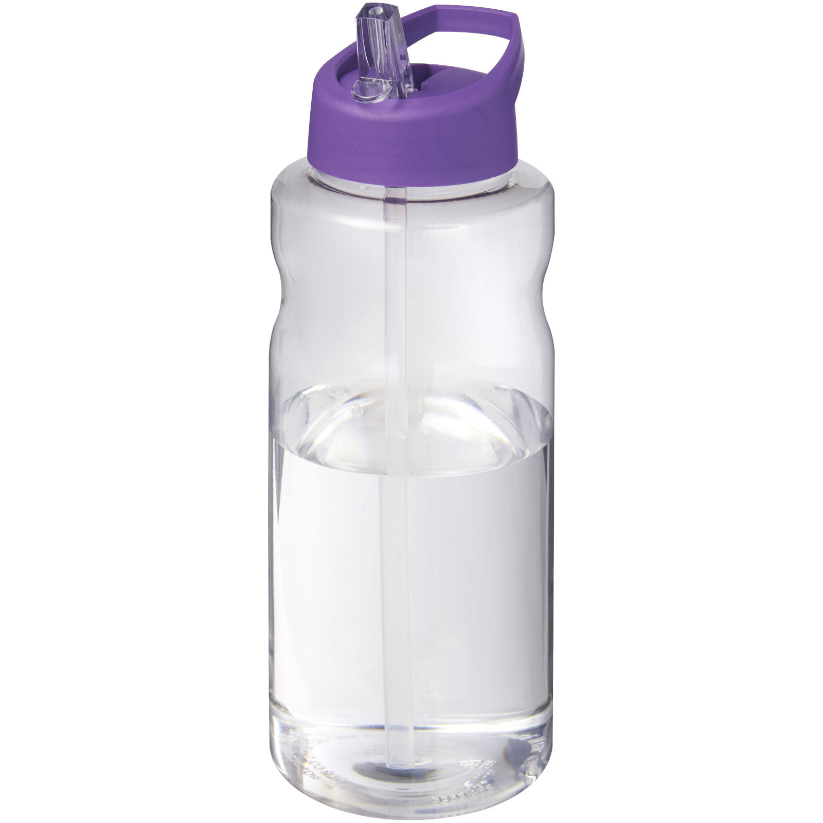 Bouteille de sport H2O Active® Big Base de 1 litre avec couvercle à bec verseur