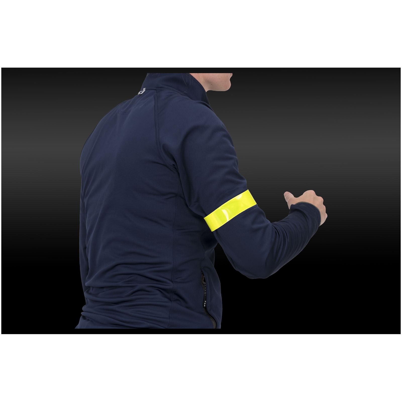 Brassard slap réfléchissant de sécurité Johan 38 cm RFX™ en PVC