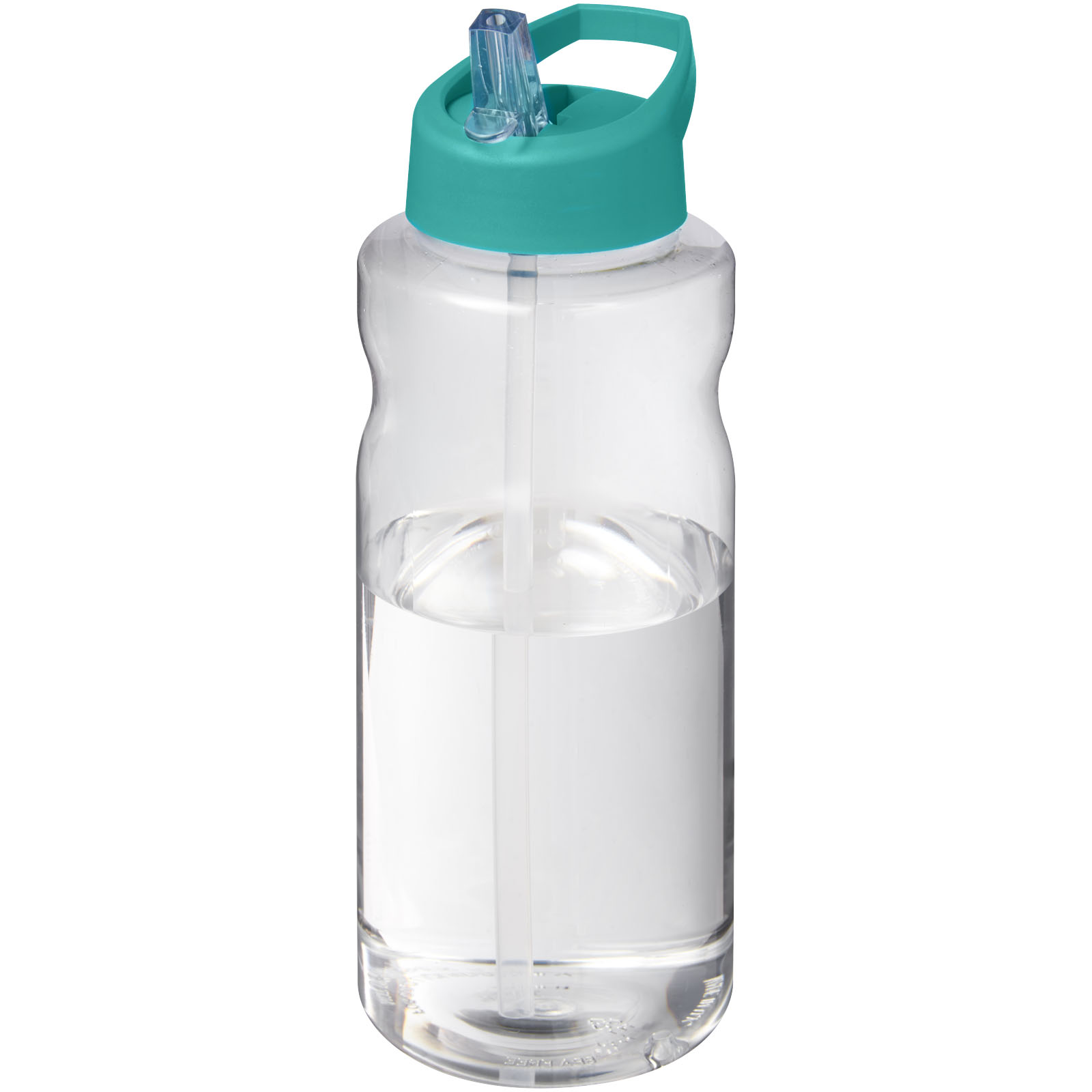 Bouteille de sport H2O Active® Big Base de 1 litre avec couvercle à bec verseur
