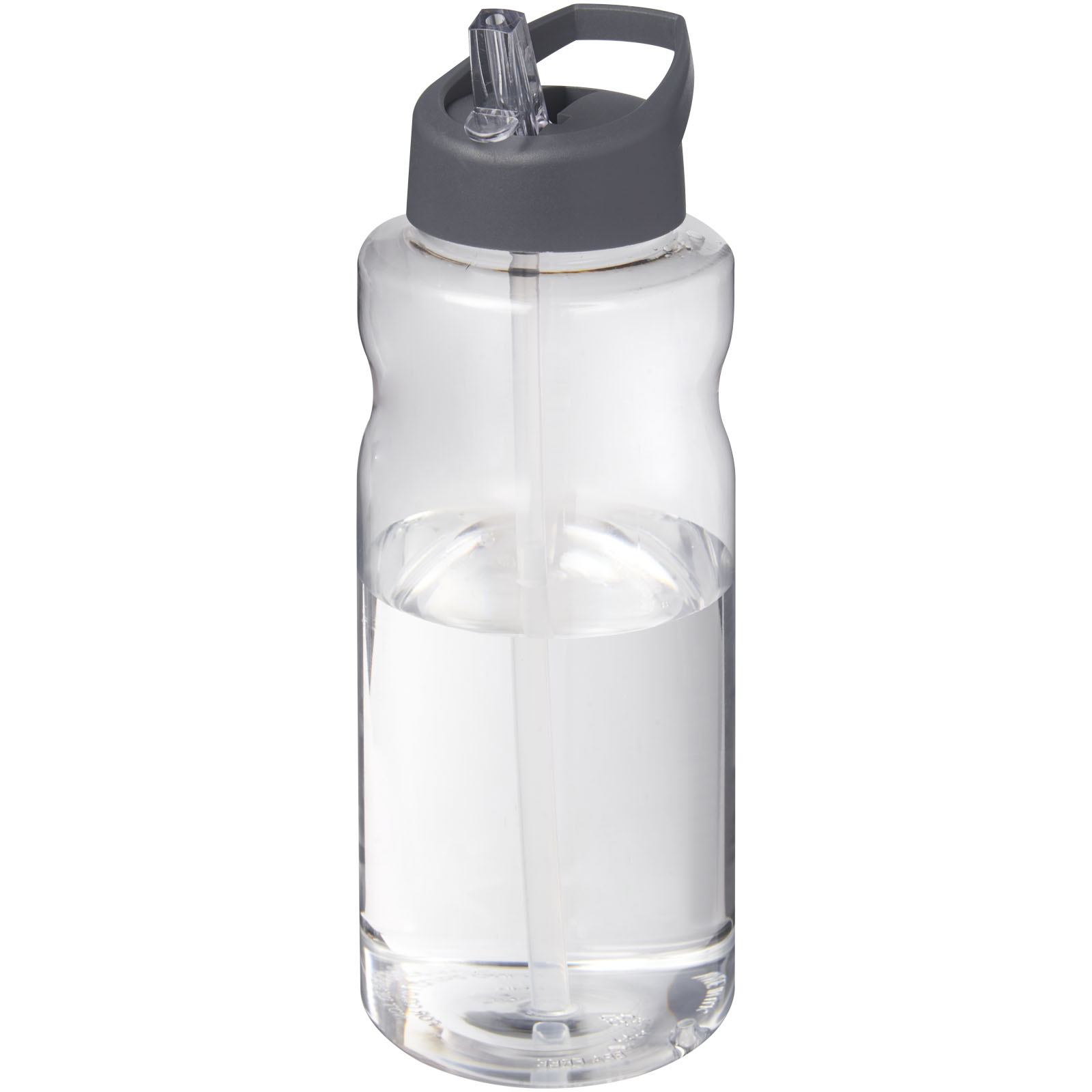 Bouteille de sport H2O Active® Big Base de 1 litre avec couvercle à bec verseur