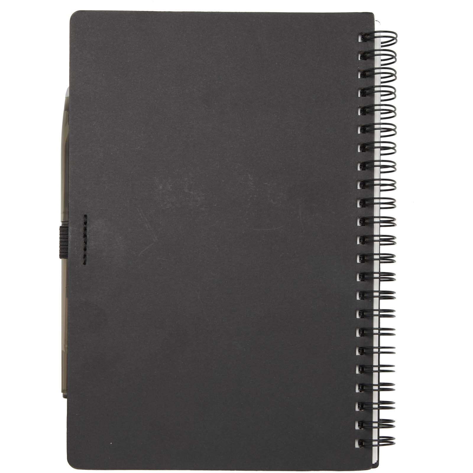 Carnet A5 à couverture souple réutilisable et parure de stylos Slate (encre noire)