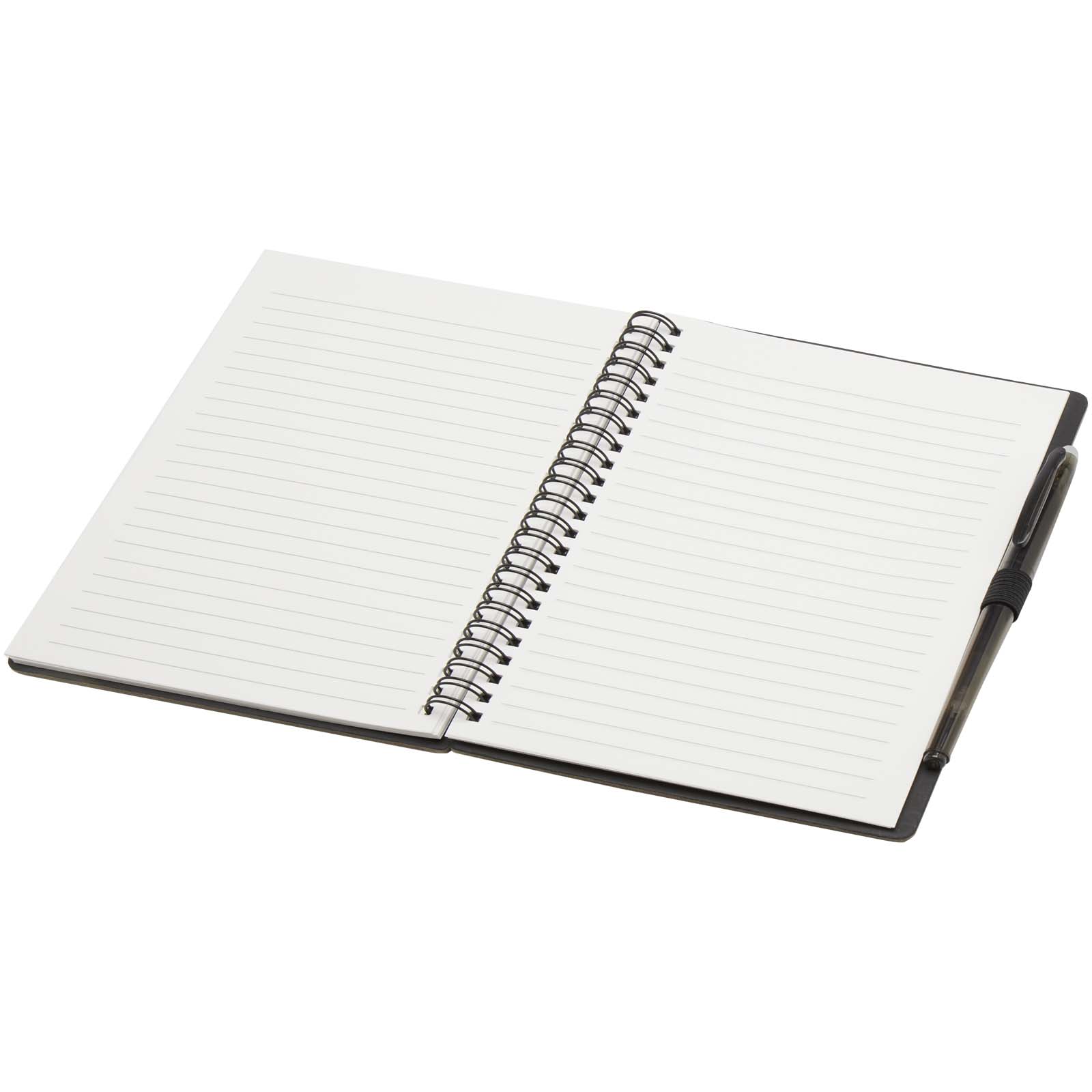Carnet A5 à couverture souple réutilisable et parure de stylos Slate (encre noire)