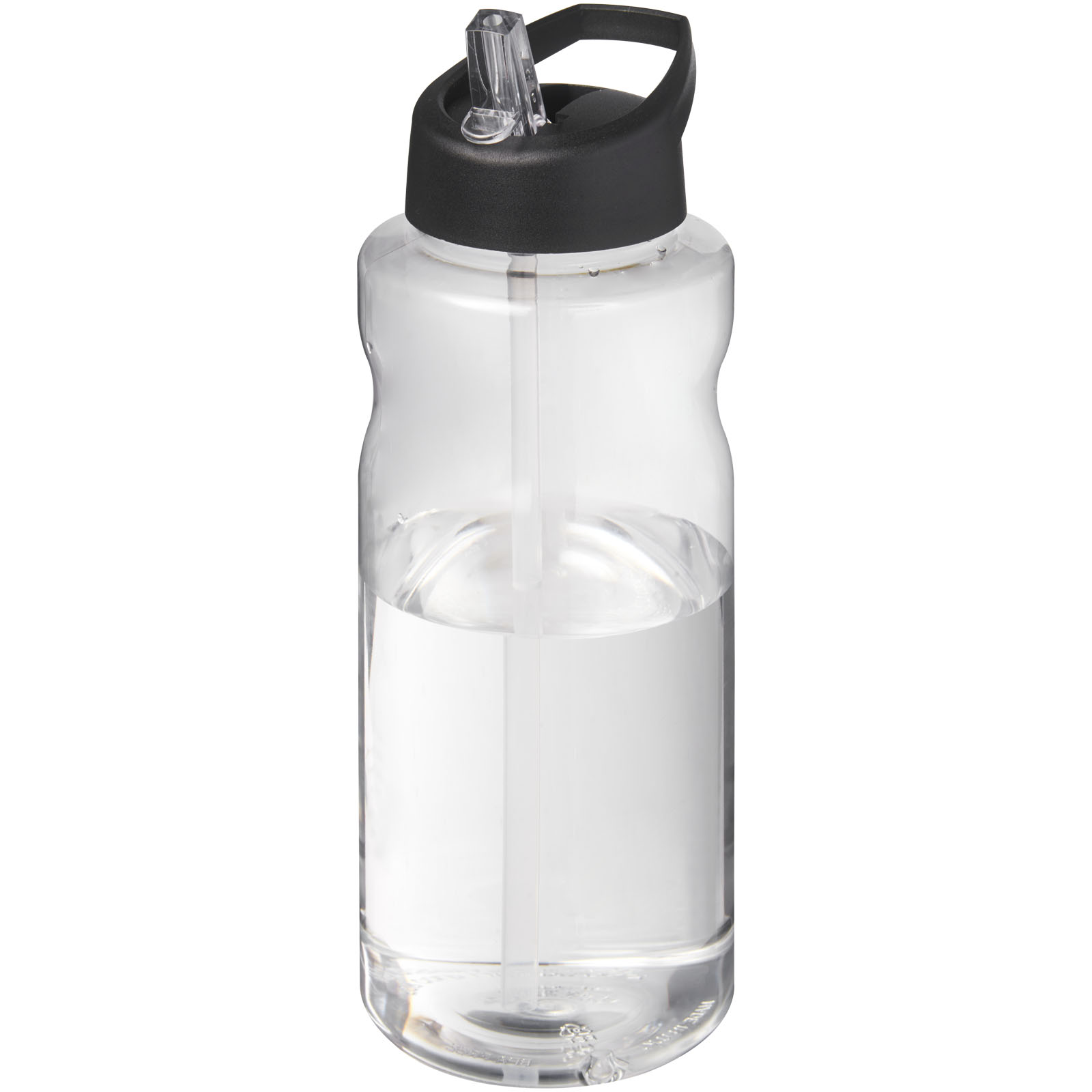 Bouteille de sport H2O Active® Big Base de 1 litre avec couvercle à bec verseur