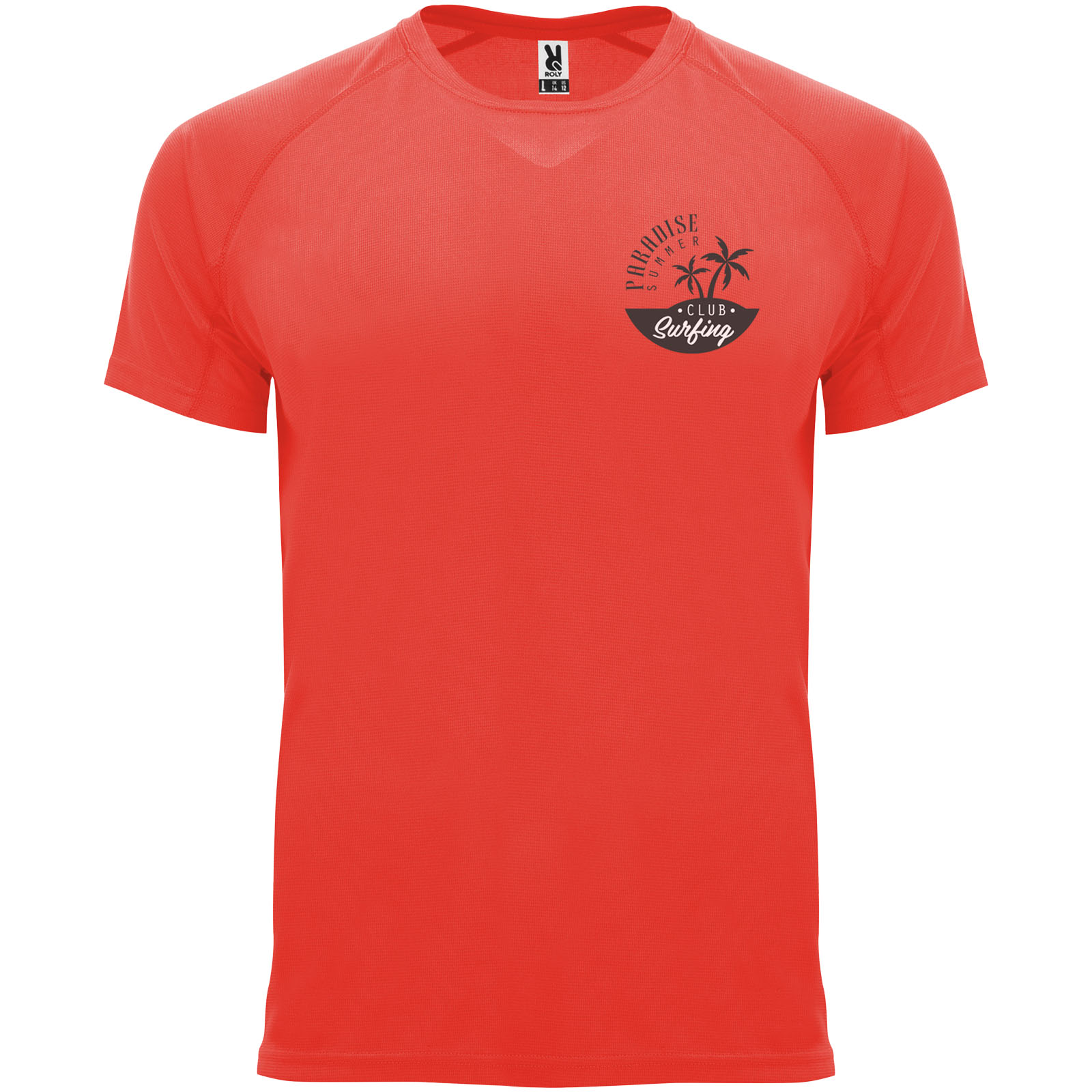 Roly T-shirt de 135 g/m² Bahrain en maille piquée à manches courtes pour homme