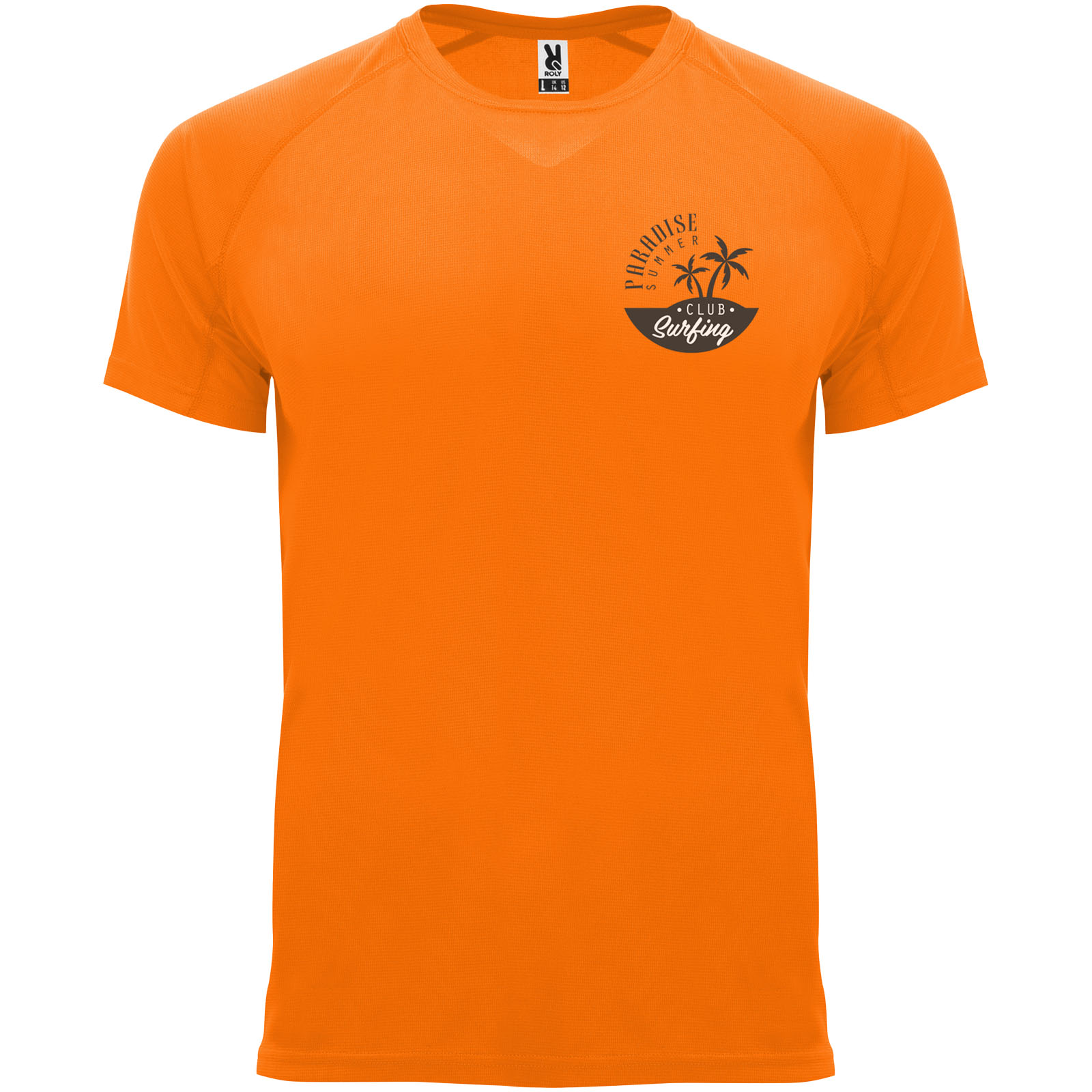 Roly T-shirt de 135 g/m² Bahrain en maille piquée à manches courtes pour homme