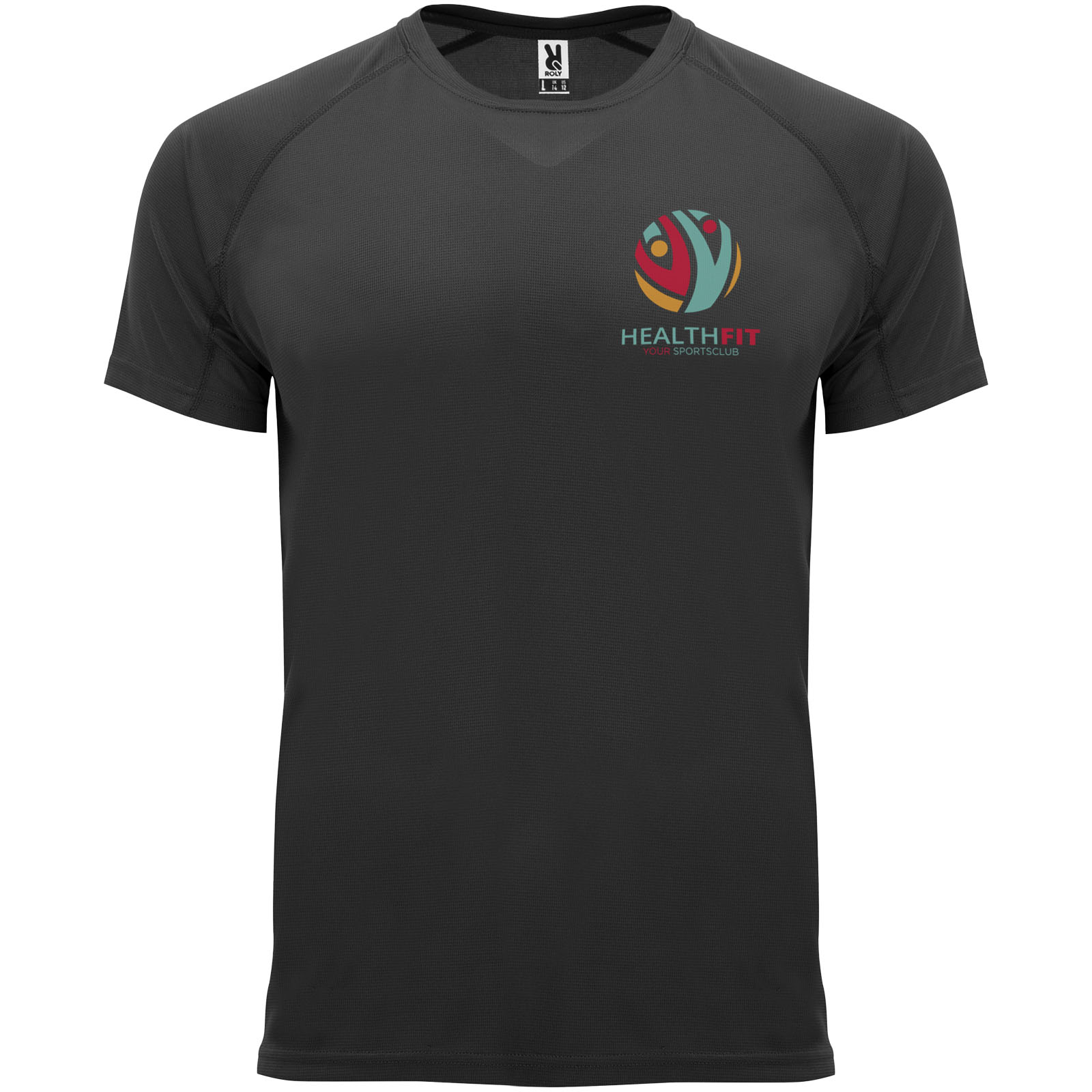 Roly T-shirt de 135 g/m² Bahrain en maille piquée à manches courtes pour homme