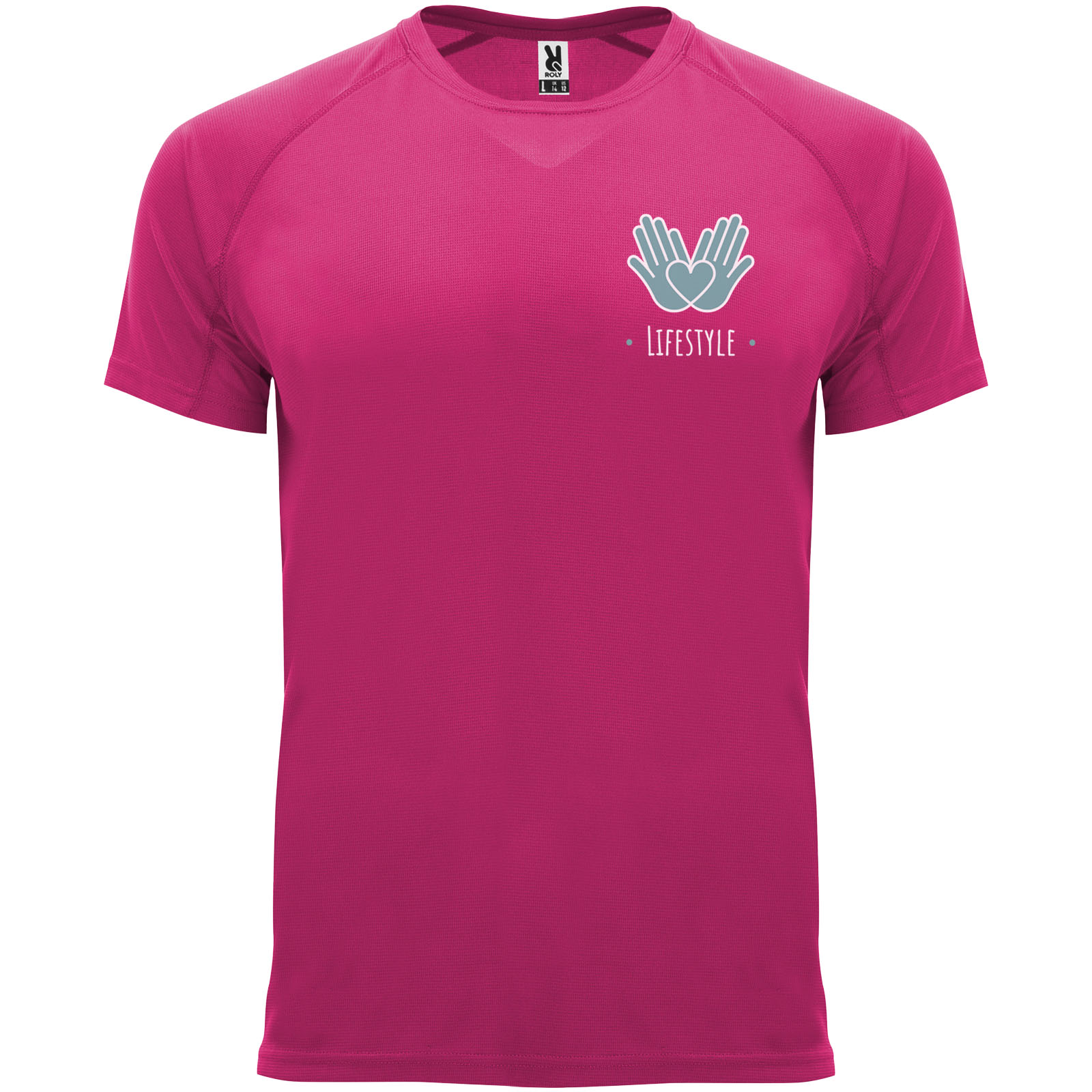 Roly T-shirt de 135 g/m² Bahrain en maille piquée à manches courtes pour homme
