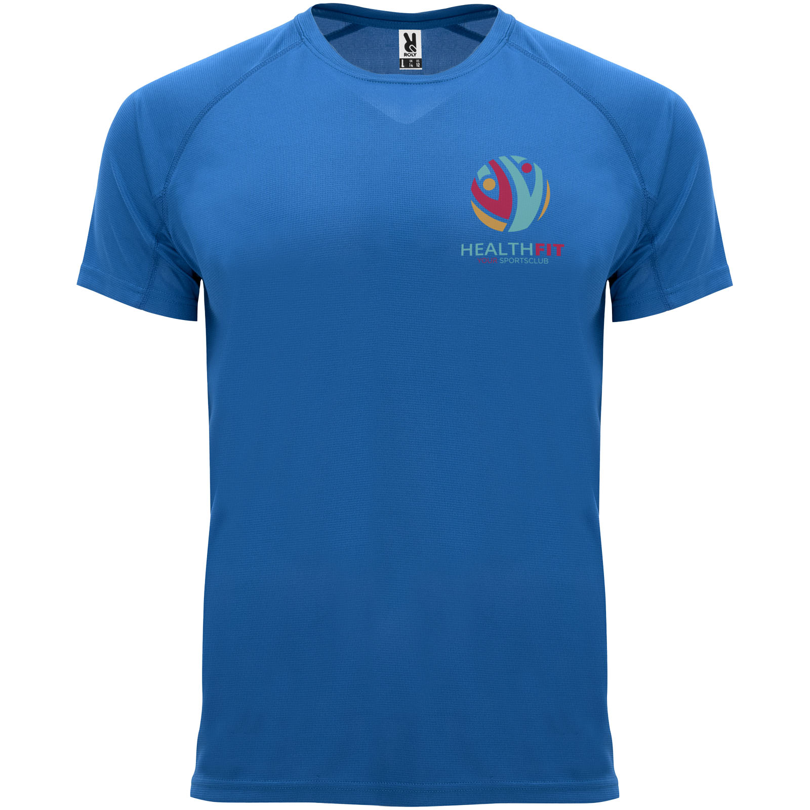 Roly T-shirt de 135 g/m² Bahrain en maille piquée à manches courtes pour homme