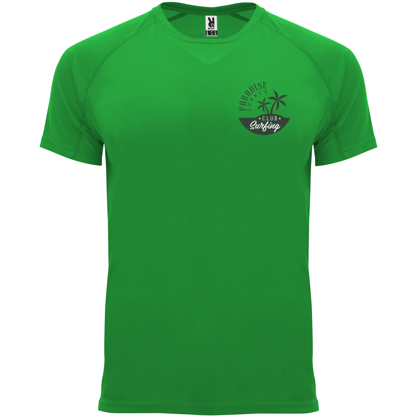 Roly T-shirt de 135 g/m² Bahrain en maille piquée à manches courtes pour homme