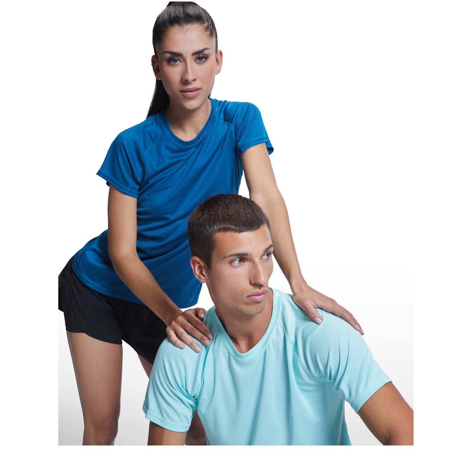 Roly T-shirt de 135 g/m² Bahrain en maille piquée à manches courtes pour homme