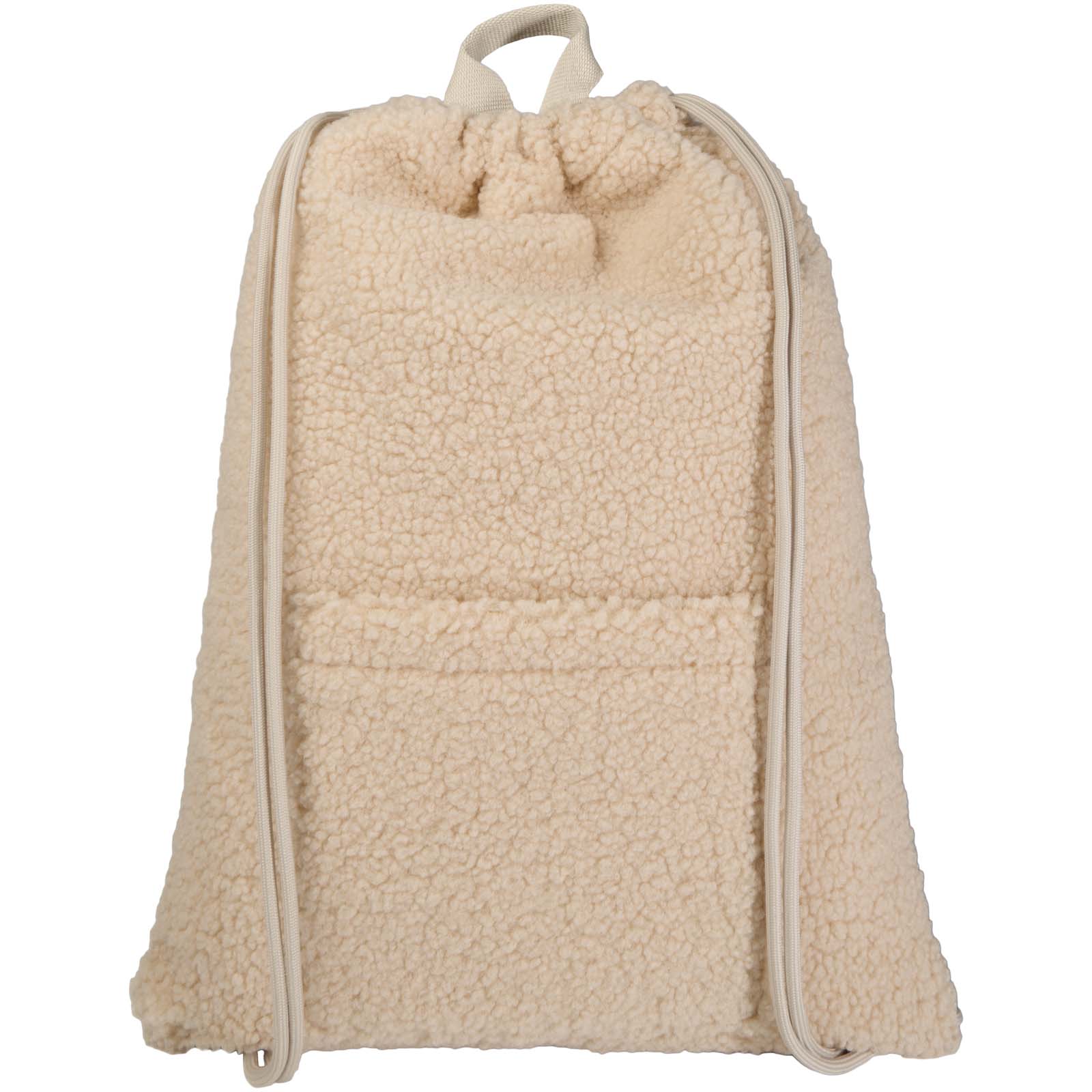 Sac à dos avec cordon sherpa recyclé GRS de 9 L Bear