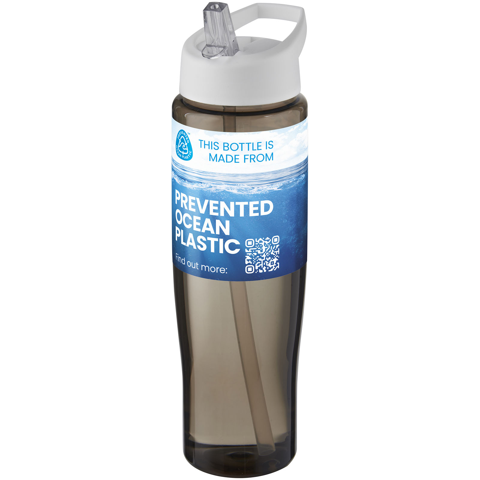 Bouteille de sport H2O Active® Eco Tempo de 700 ml avec couvercle à bec verseur