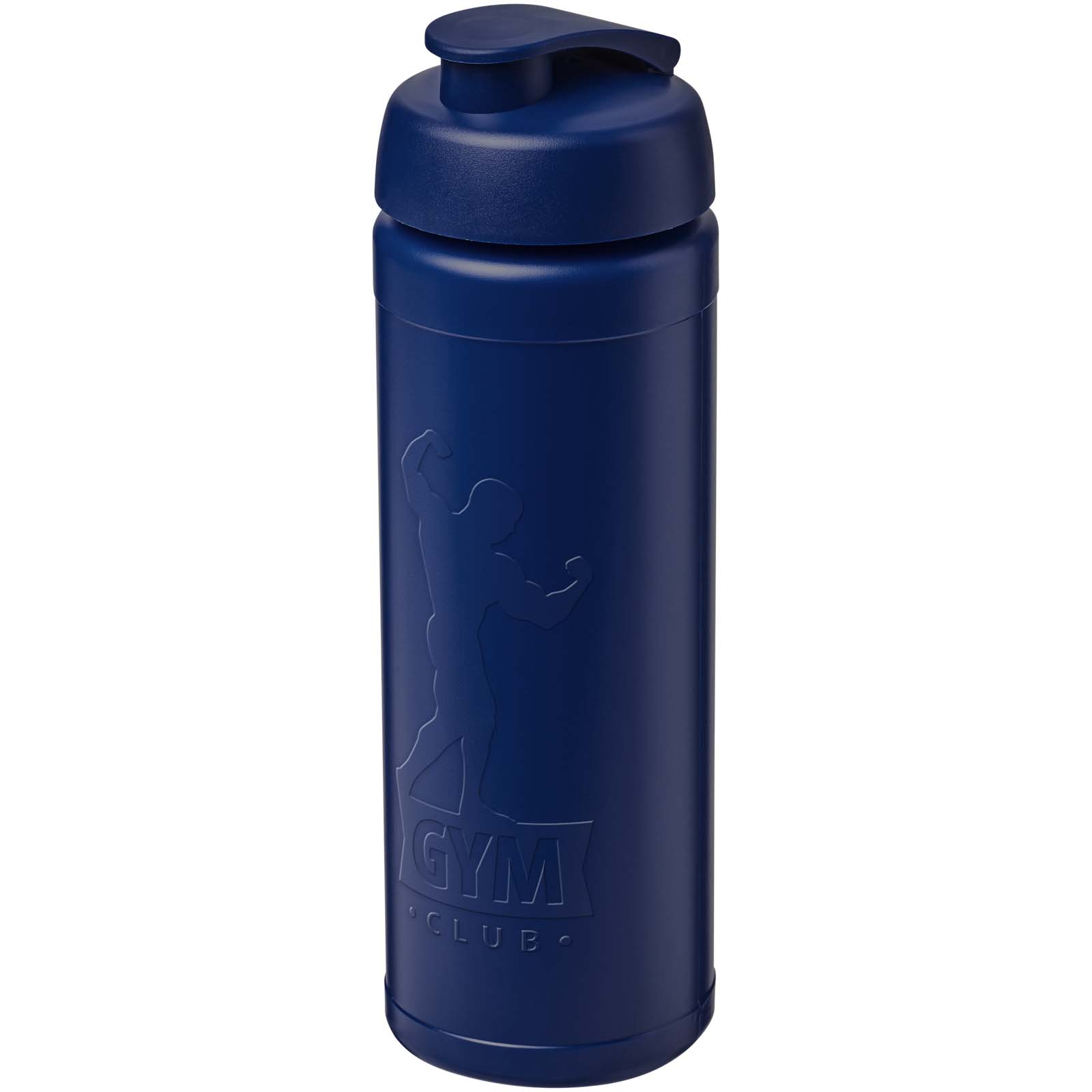 Bouteille de sport Baseline Rise de 750 ml recyclée avec couvercle rabattable