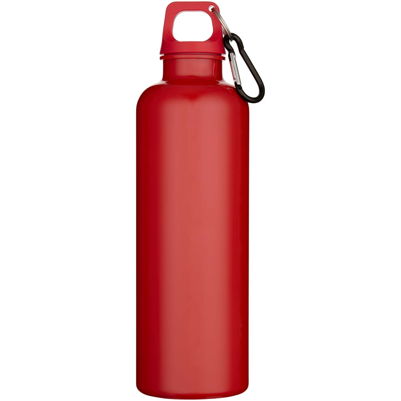 Bouteille d’eau Oregon de 750 ml en plastique recyclé uni certifié RCS avec mousqueton