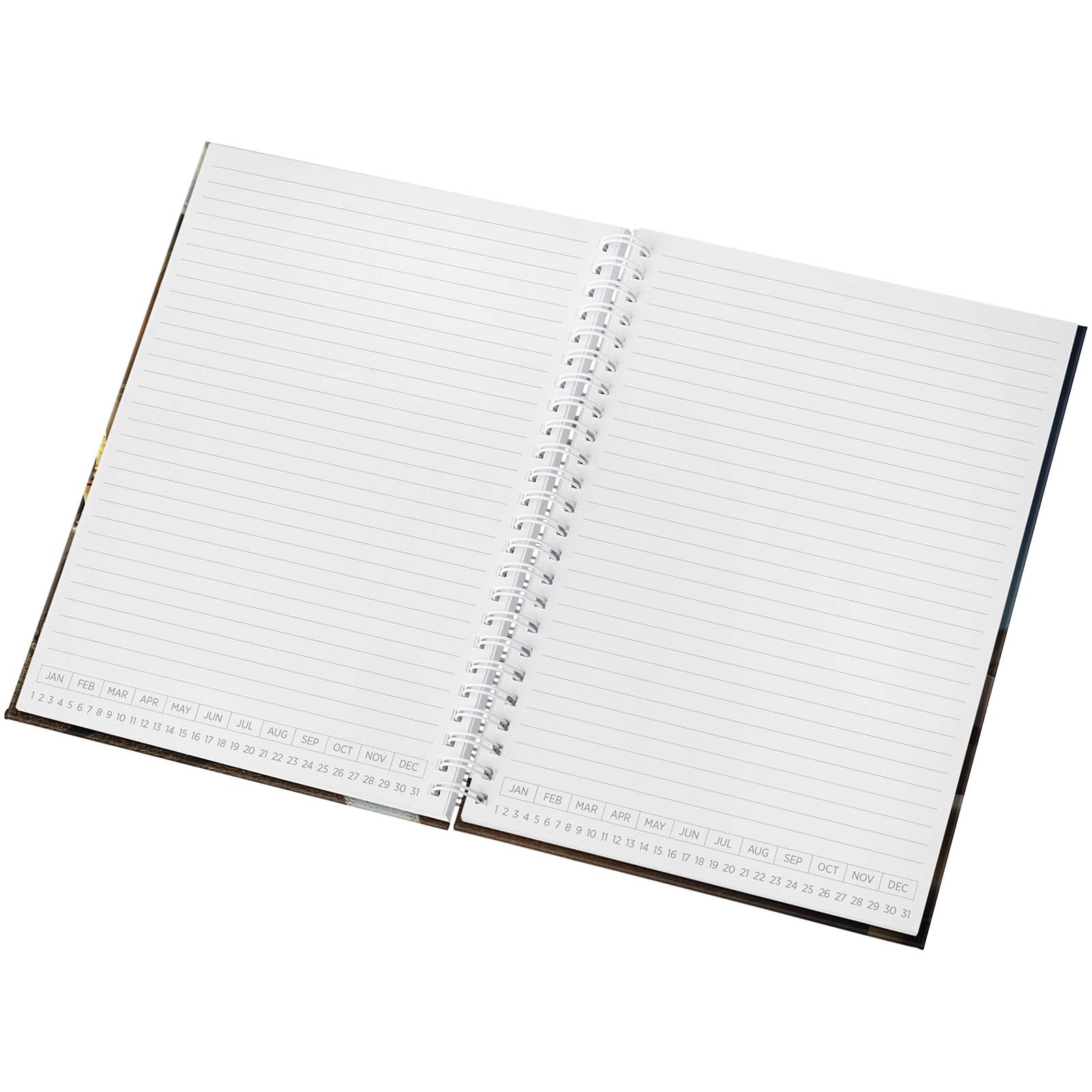 Agenda non daté Desk-Mate® à couverture rigide A5