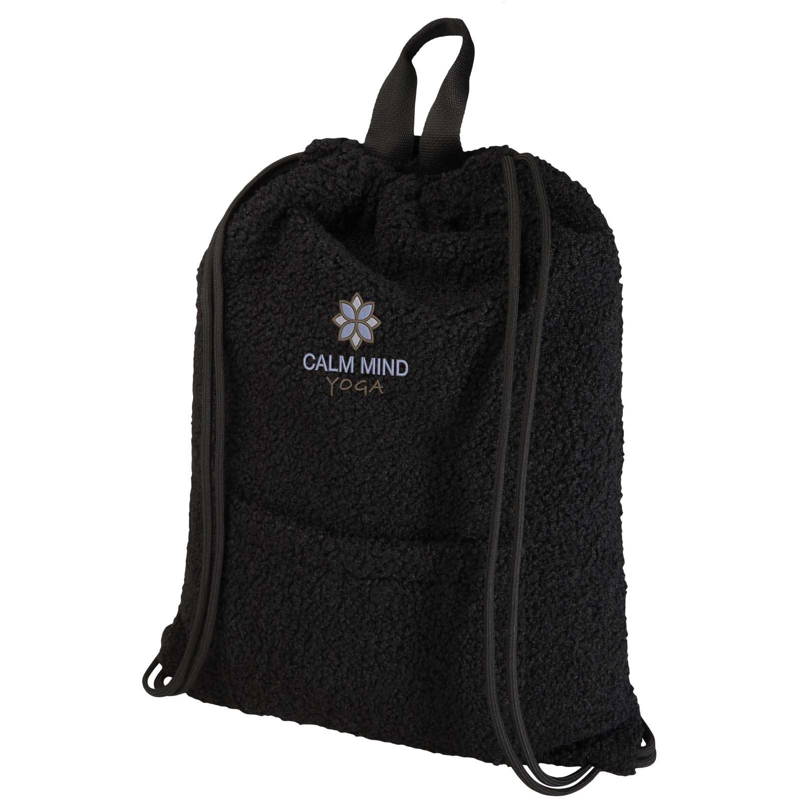 Sac à dos avec cordon sherpa recyclé GRS de 9 L Bear