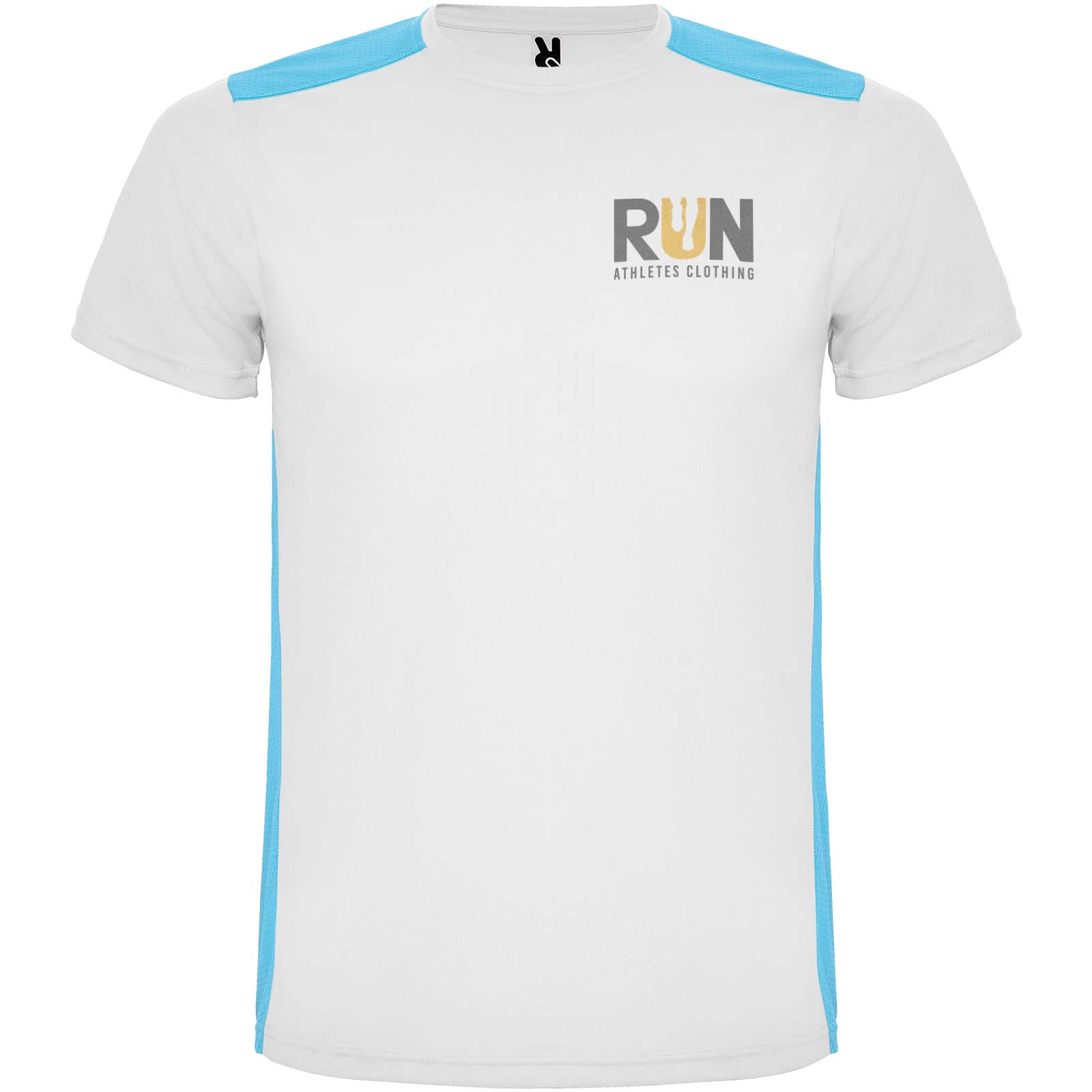 Roly T-shirt de sport de 130 g/m² Detroit à manches courtes unisexe