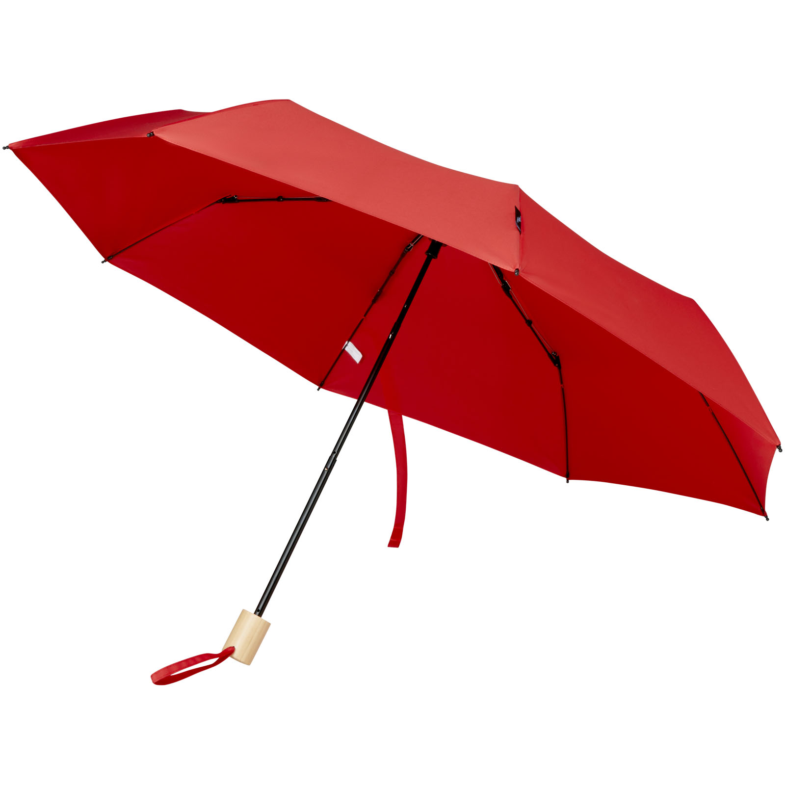 Parapluie 21" pliable windproof en PET recyclé Birgit