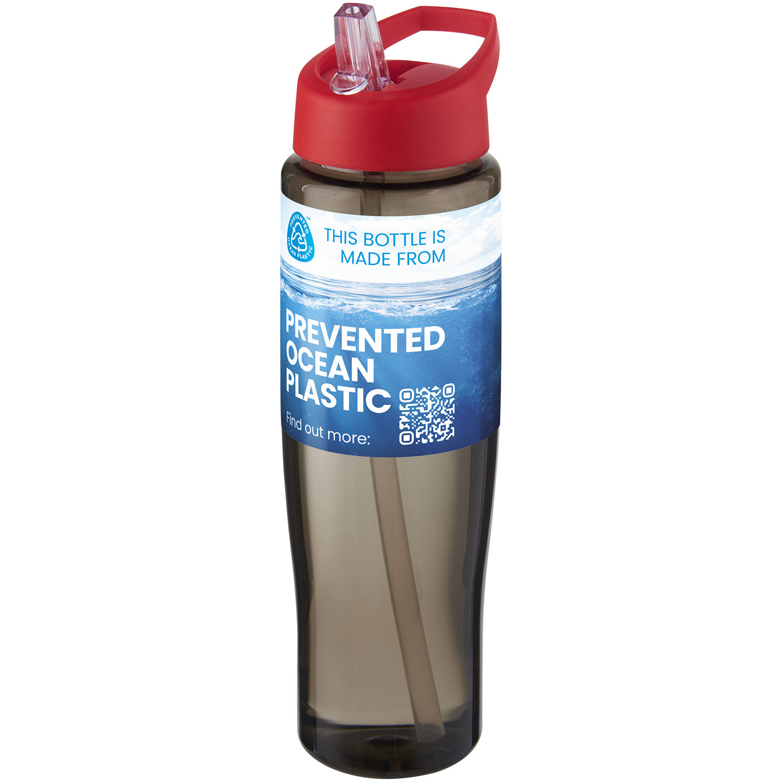 Bouteille de sport H2O Active® Eco Tempo de 700 ml avec couvercle à bec verseur