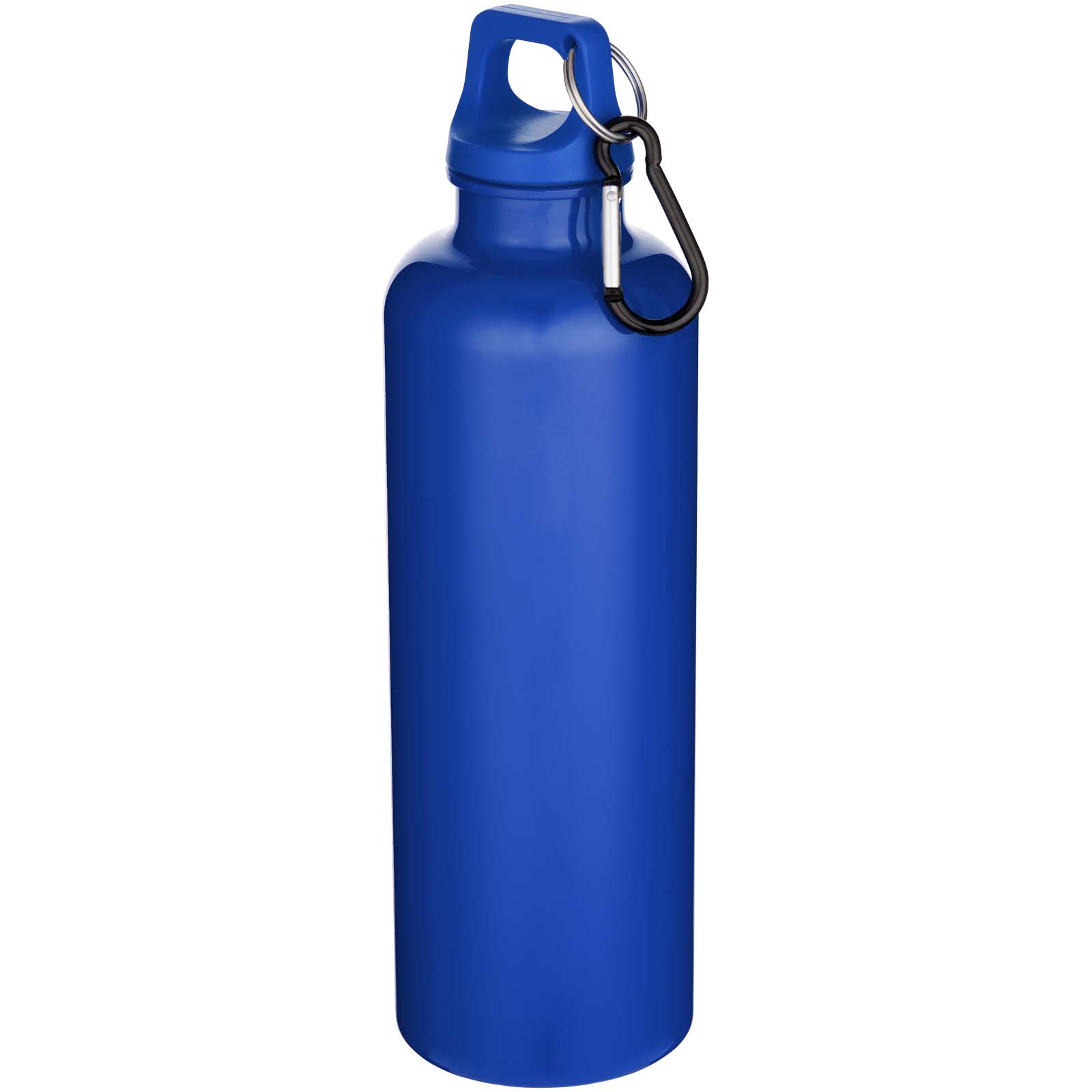 Bouteille d’eau Oregon de 750 ml en plastique recyclé uni certifié RCS avec mousqueton