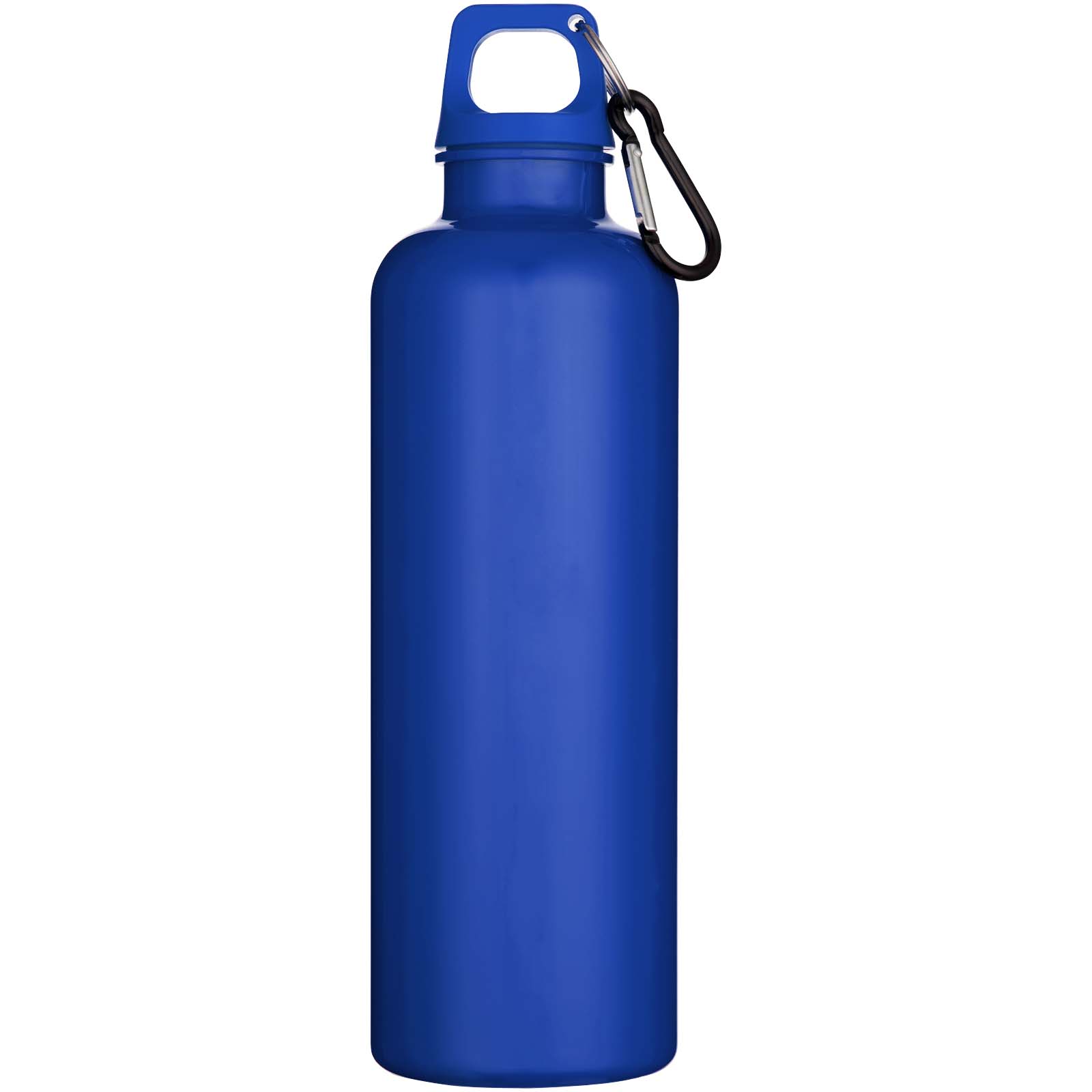 Bouteille d’eau Oregon de 750 ml en plastique recyclé uni certifié RCS avec mousqueton