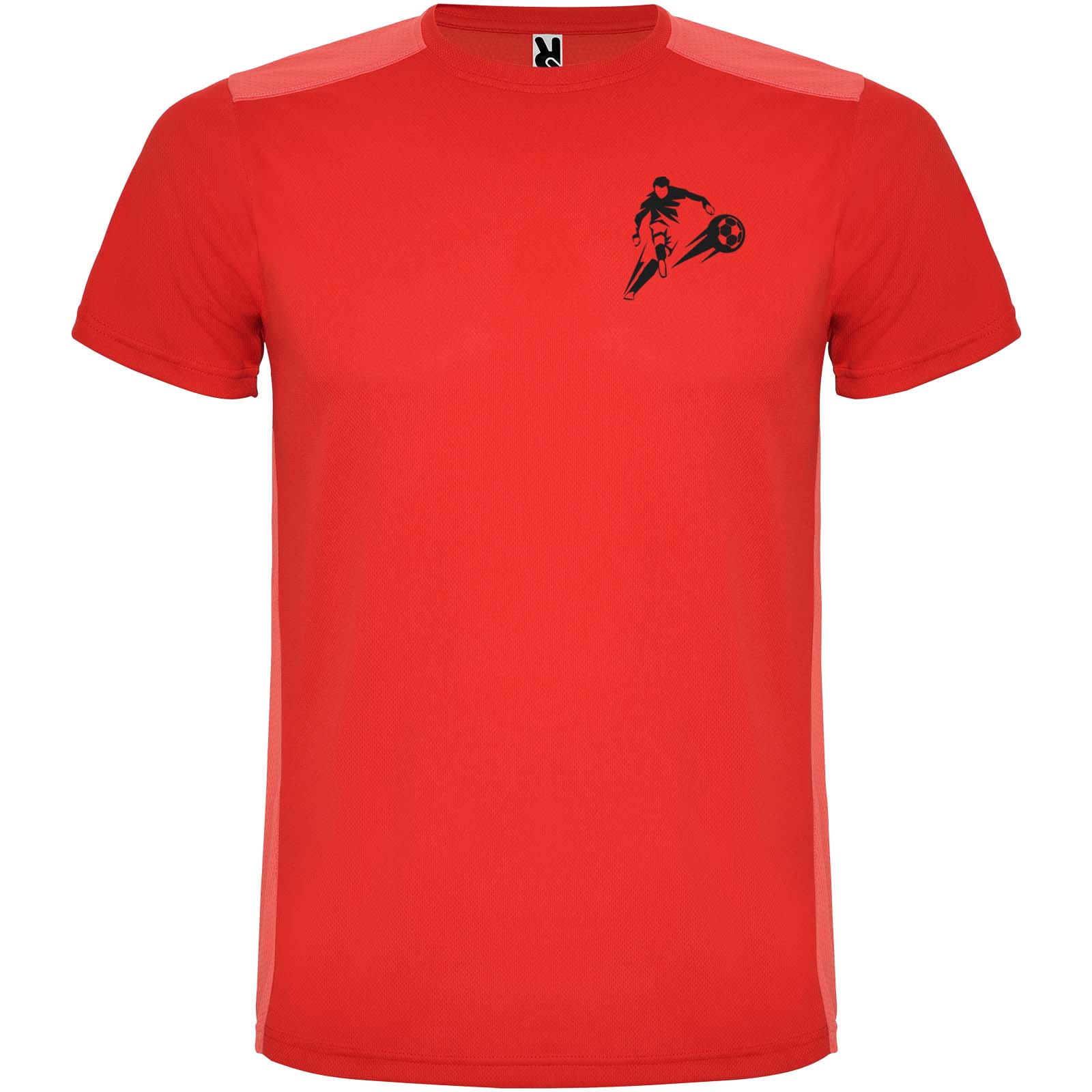 Roly T-shirt de sport de 130 g/m² Detroit à manches courtes unisexe