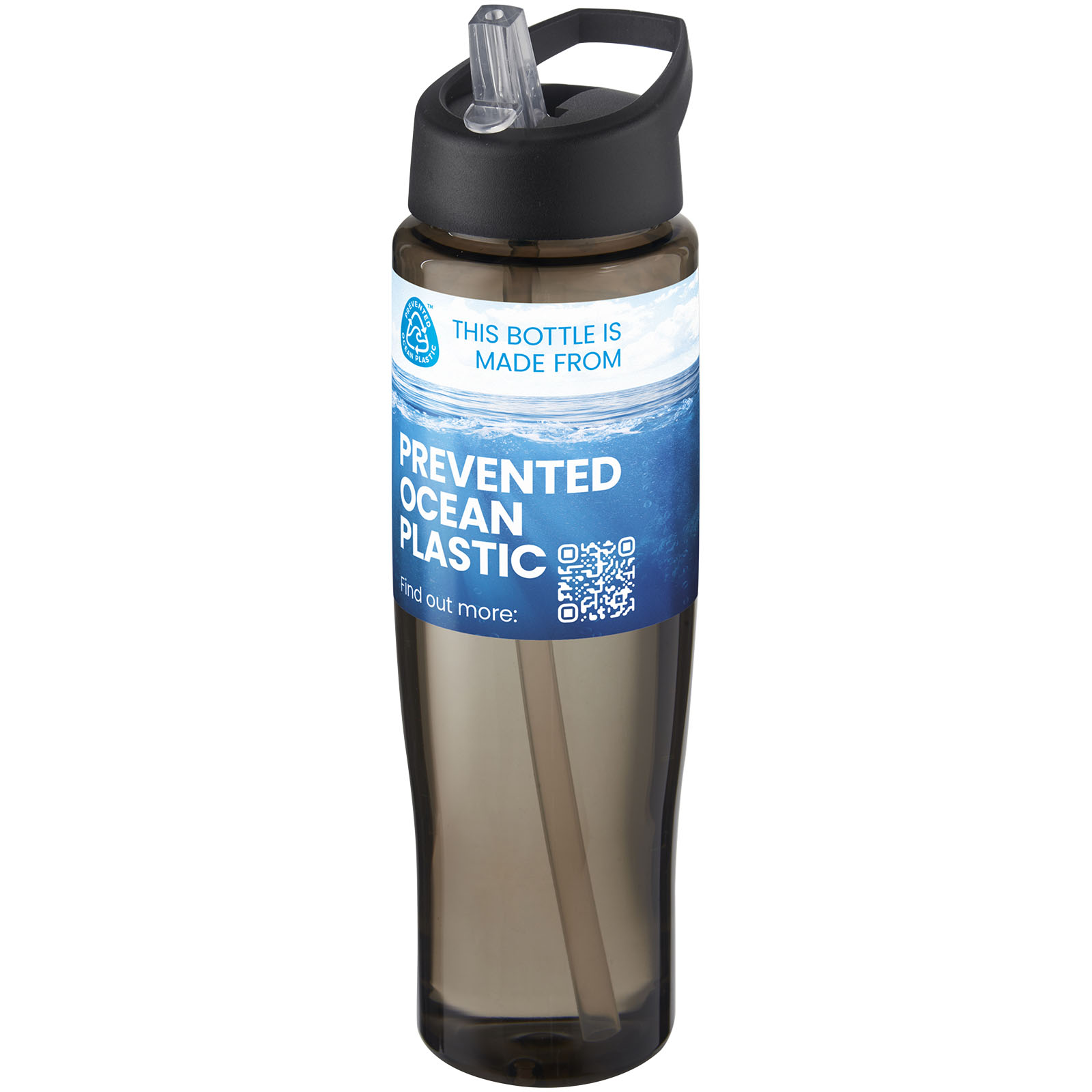 Bouteille de sport H2O Active® Eco Tempo de 700 ml avec couvercle à bec verseur