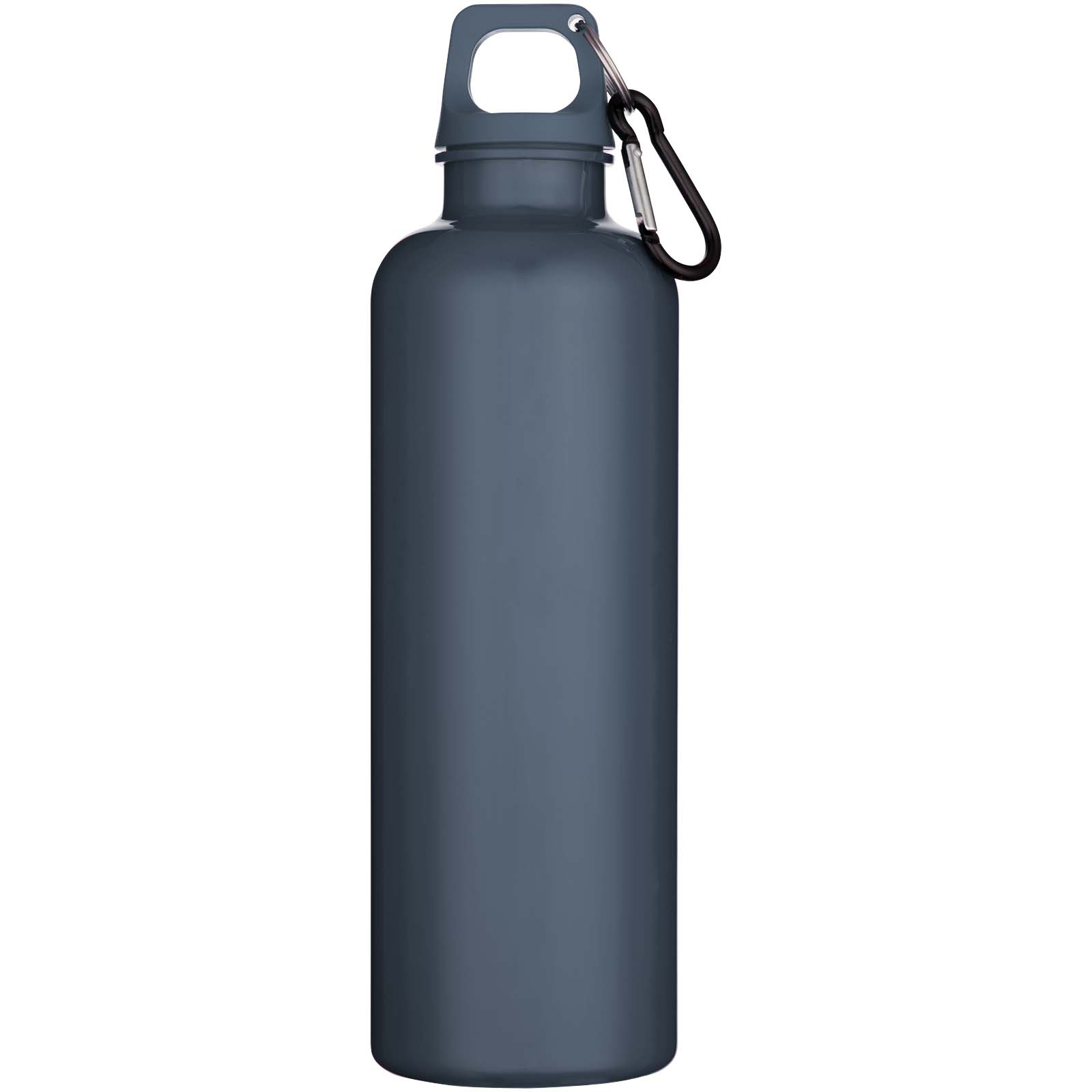 Bouteille d’eau Oregon de 750 ml en plastique recyclé uni certifié RCS avec mousqueton