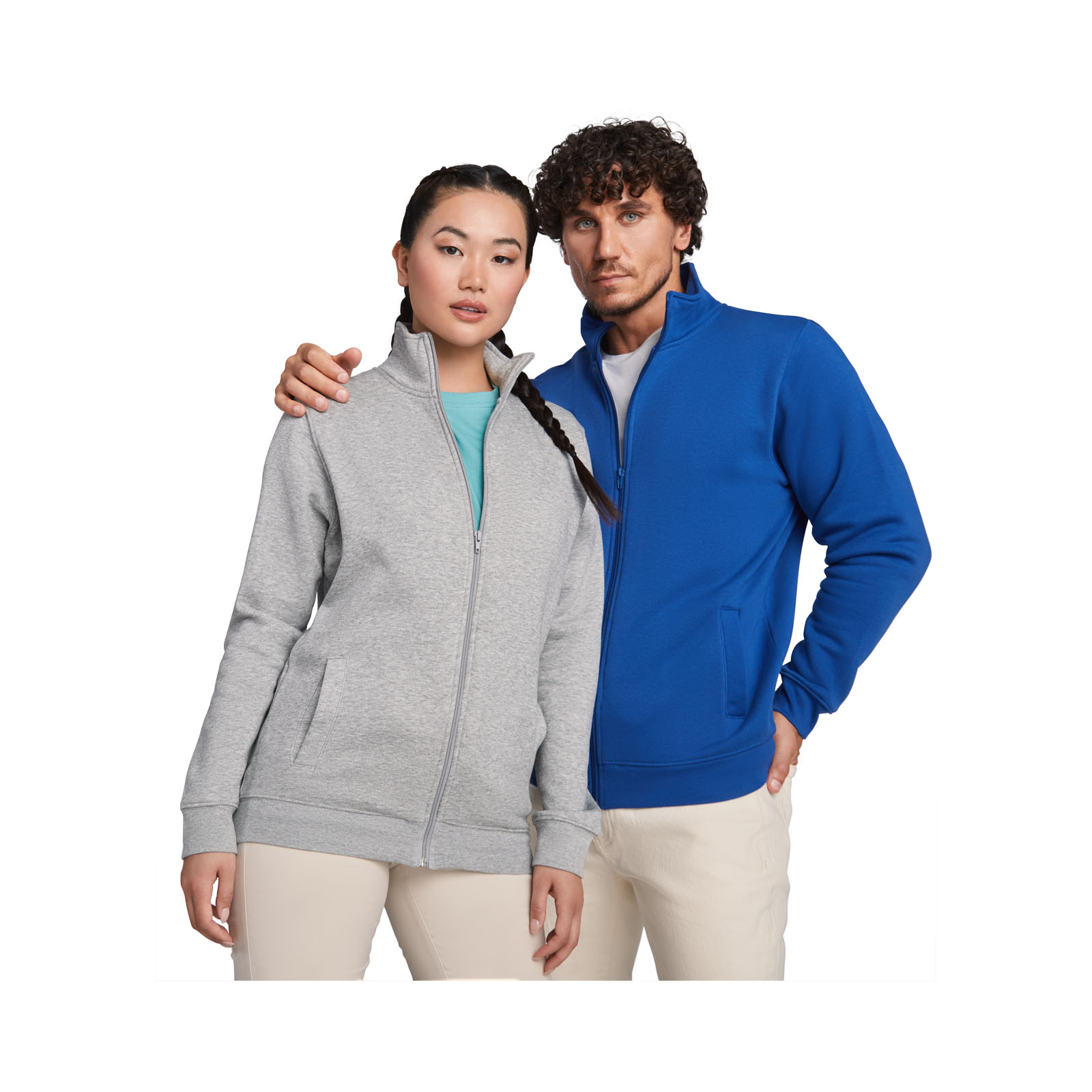 Roly Pull de 280 g/m² Ulan zippé unisexe