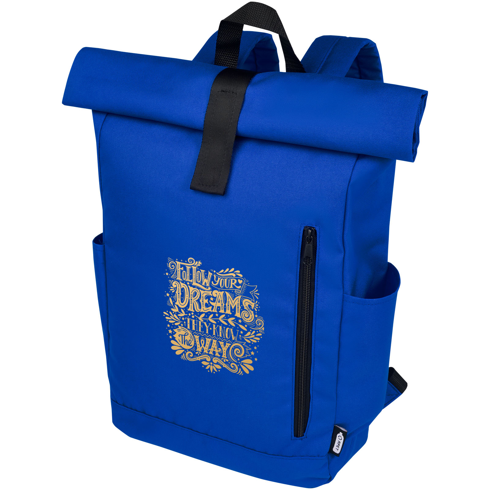 Sac à dos Byron de 18 L en RPET GRS 15,6" avec dessus enroulable