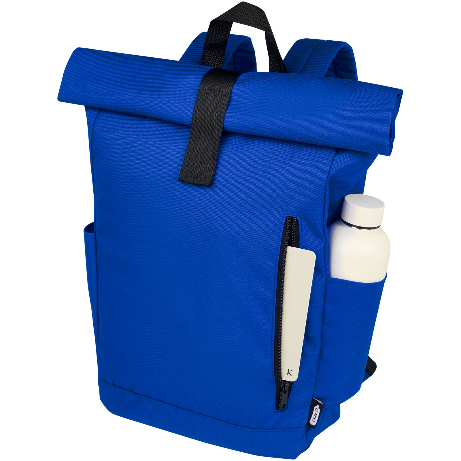 Sac à dos Byron de 18 L en RPET GRS 15,6" avec dessus enroulable